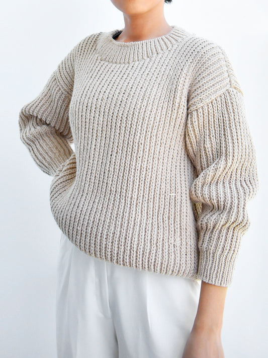 Sweater No.1 | Classic knitting sweater pattern