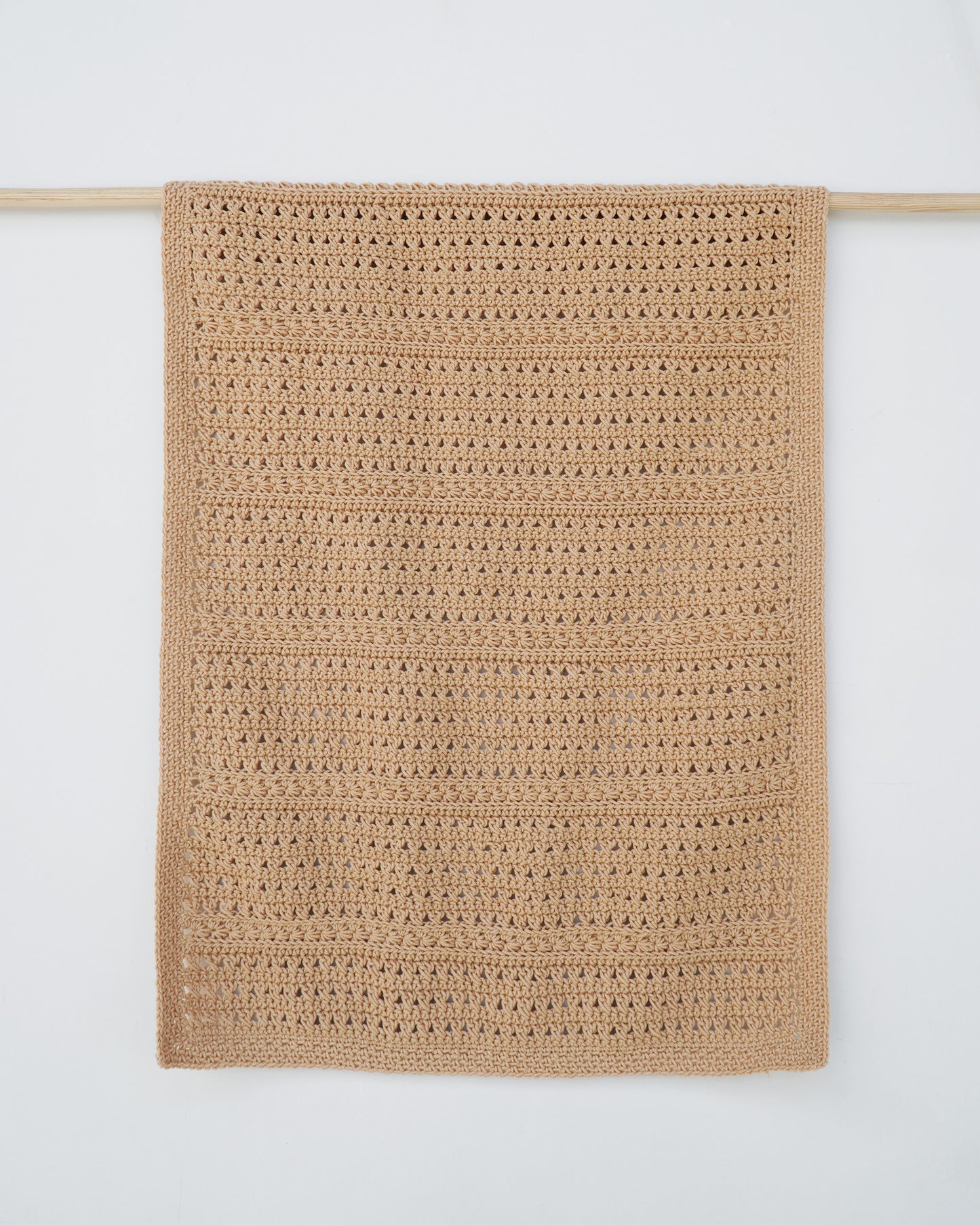 Blanket No.02 | Easy crochet pattern + Video tutorial