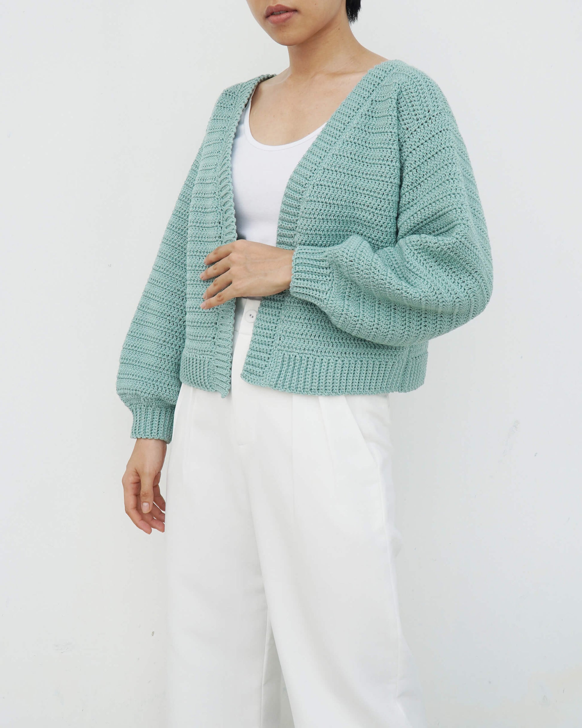 Cardigan No.25 | Easy crochet pattern
