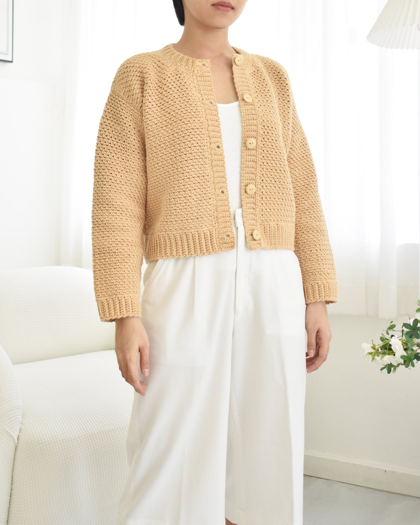 Cardigan No.20 | Easy crochet pattern