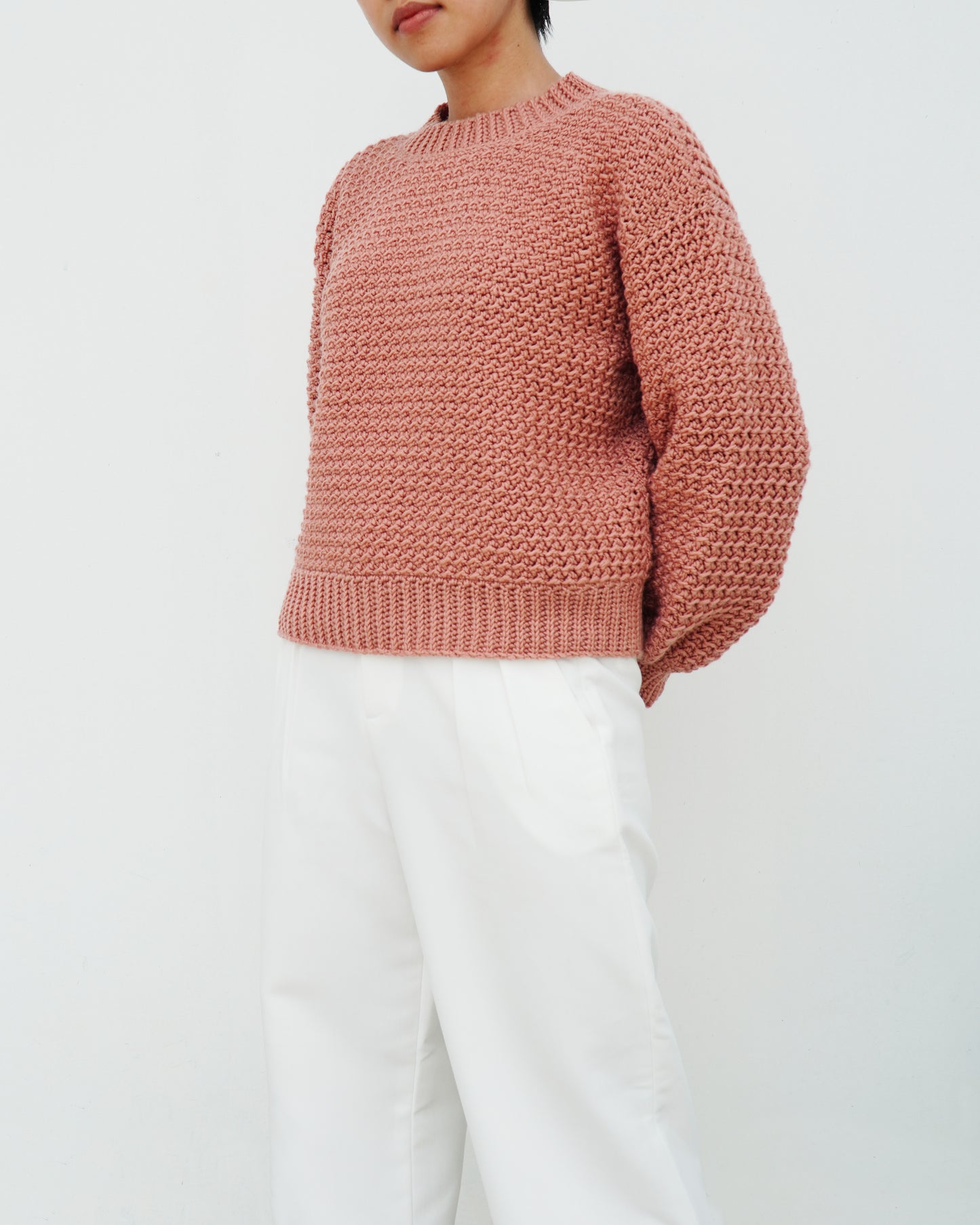 Sweater No.31 | Easy crochet sweater pattern