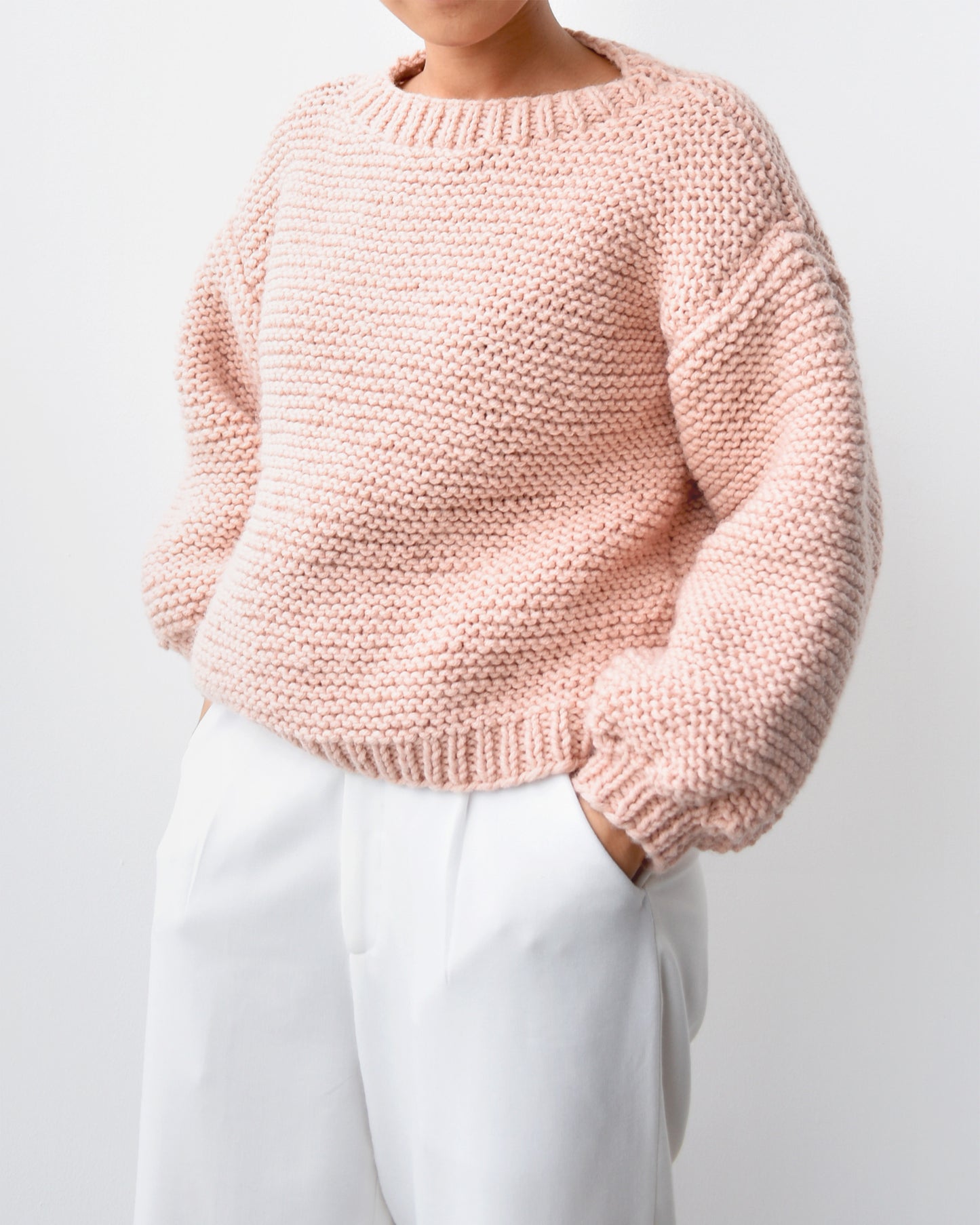 Sweater No.3 | Beginner knitting pattern