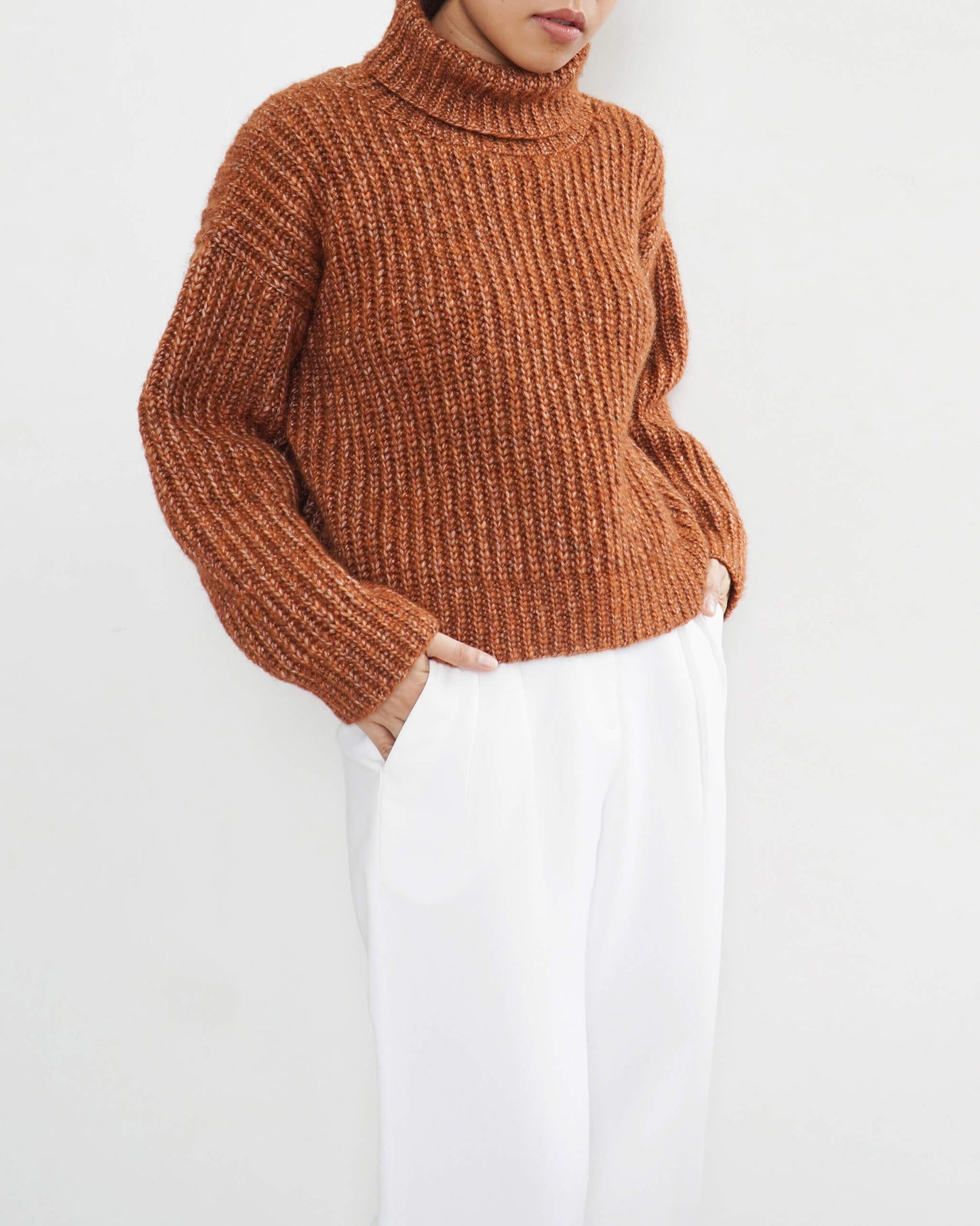 Sweater No.37 | Ribbed sweater crochet pattern