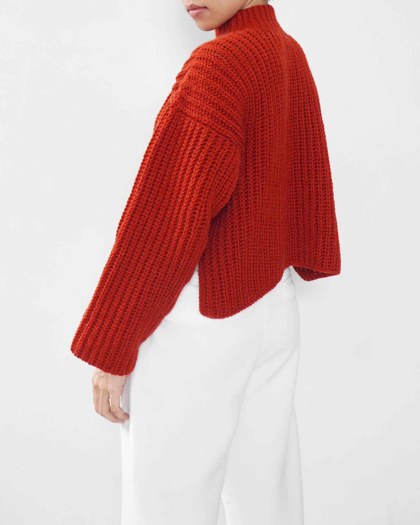 Sweater No.36 | Ribbed sweater crochet pattern