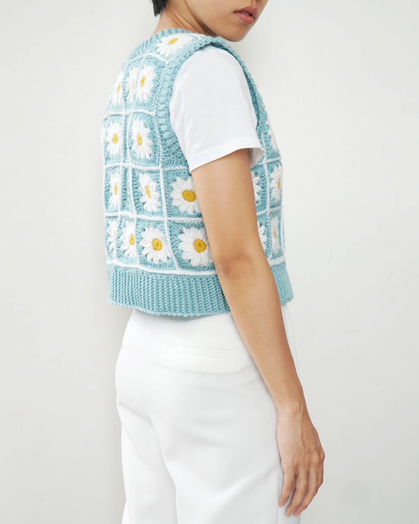 Granny vest crochet pattern