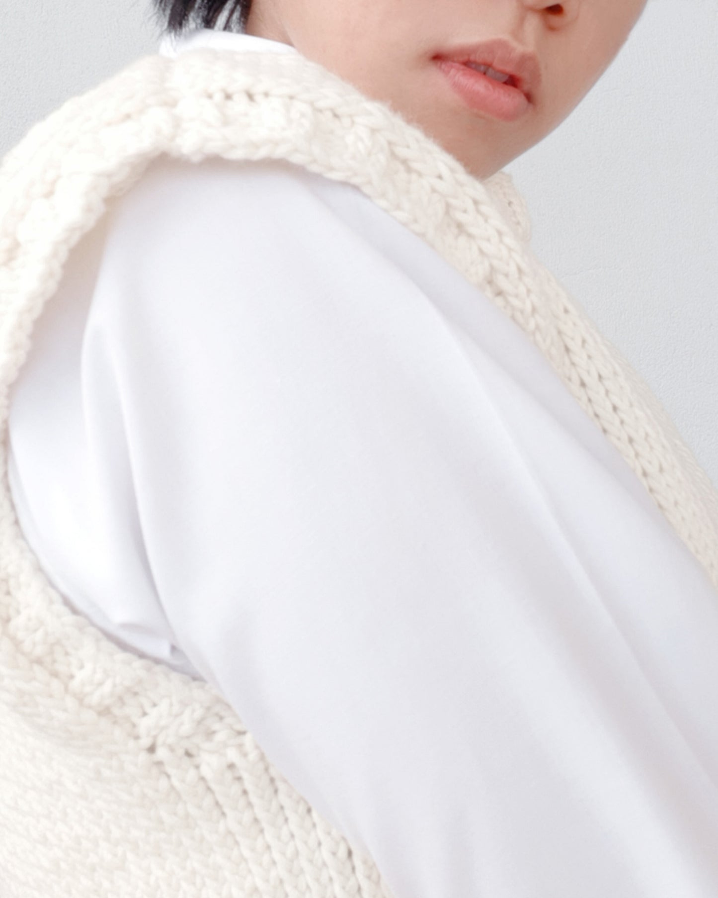 Vest No.1 | Easy knitting pattern for beginners