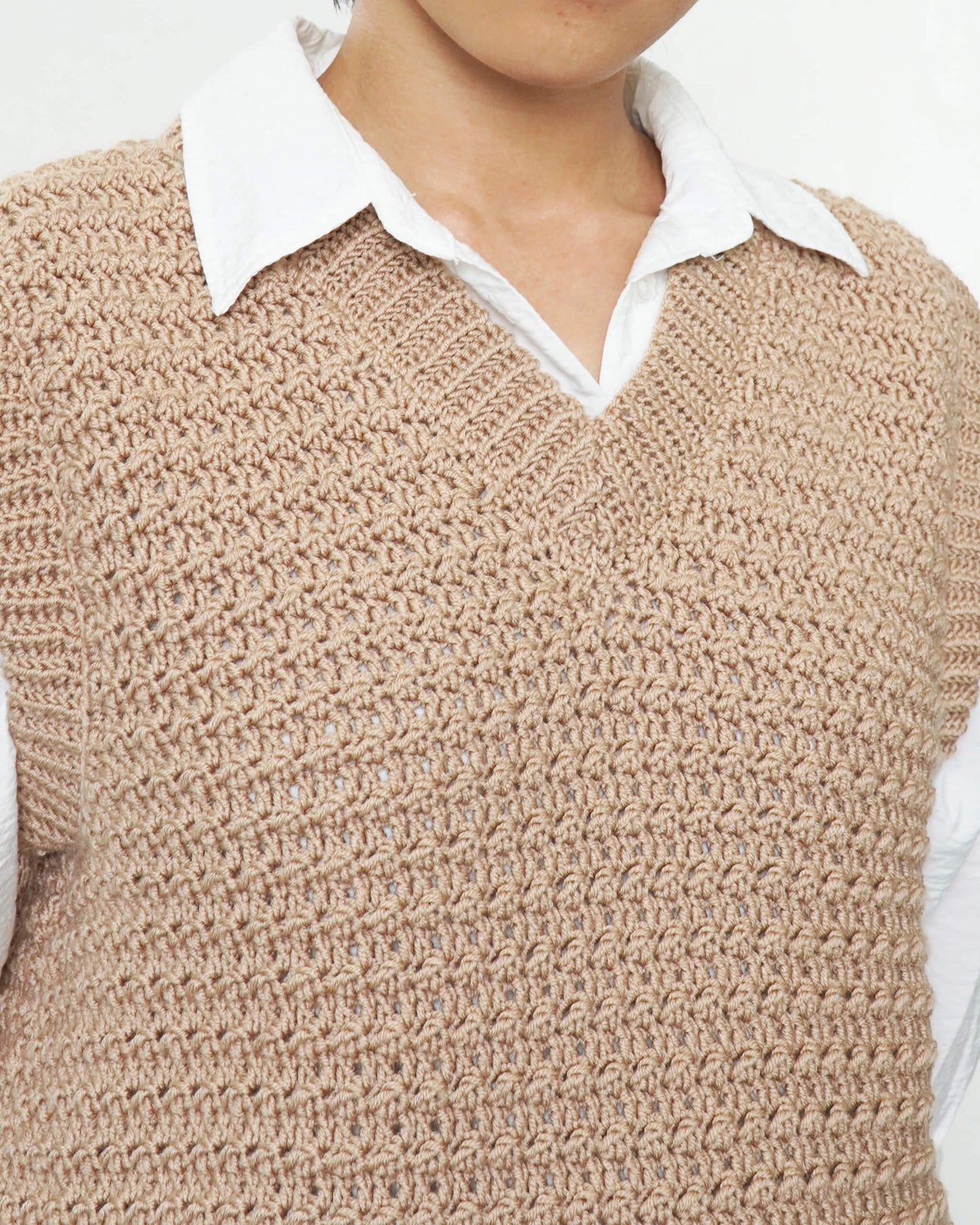 Vest No.21 | Easy crochet pattern