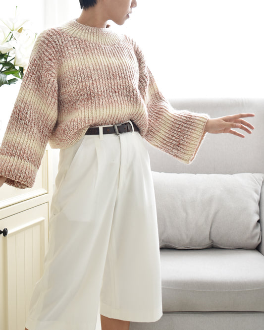 Sweater No.21 | Easy knitting pattern