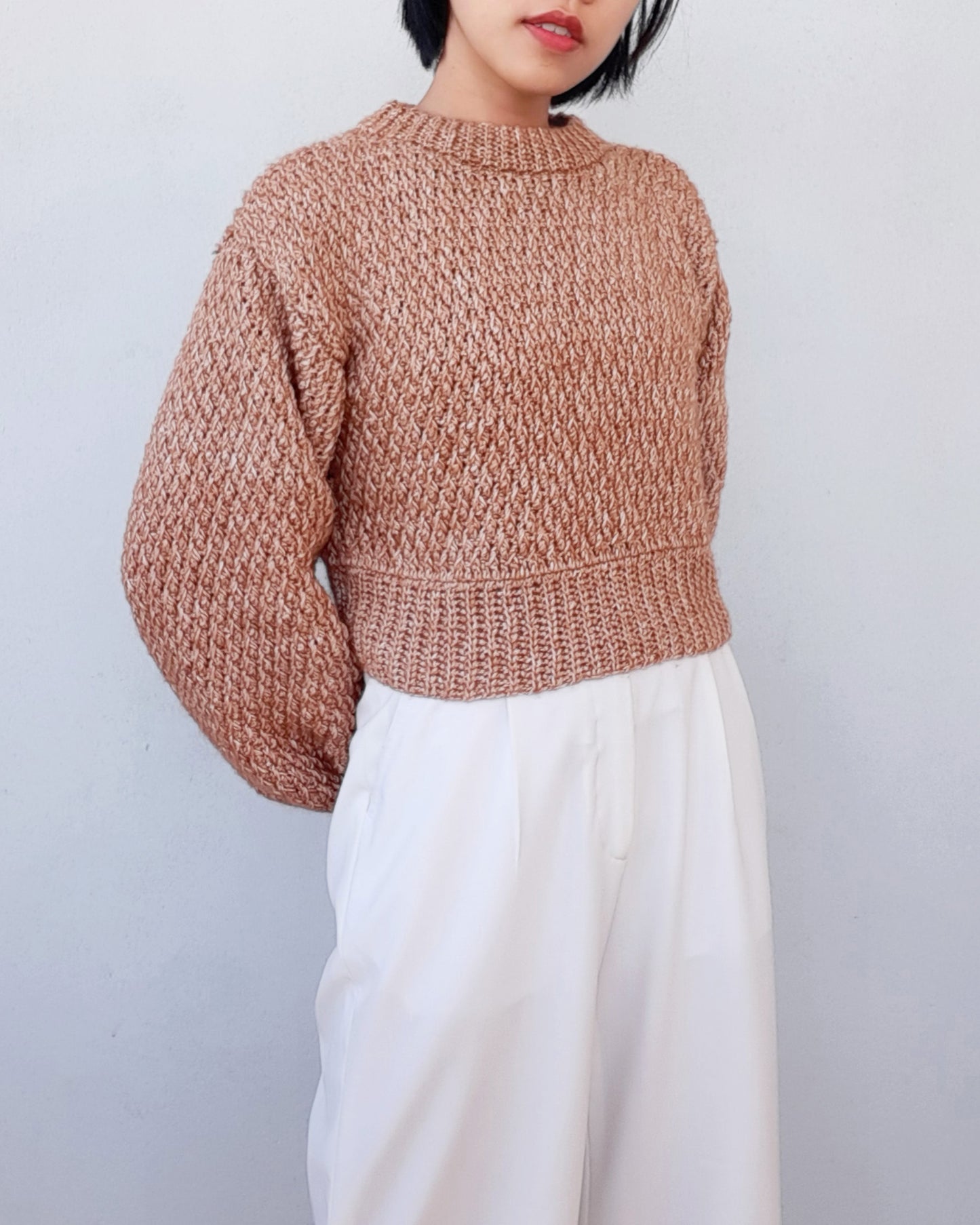 Sweater No.16 | Easy crochet sweater