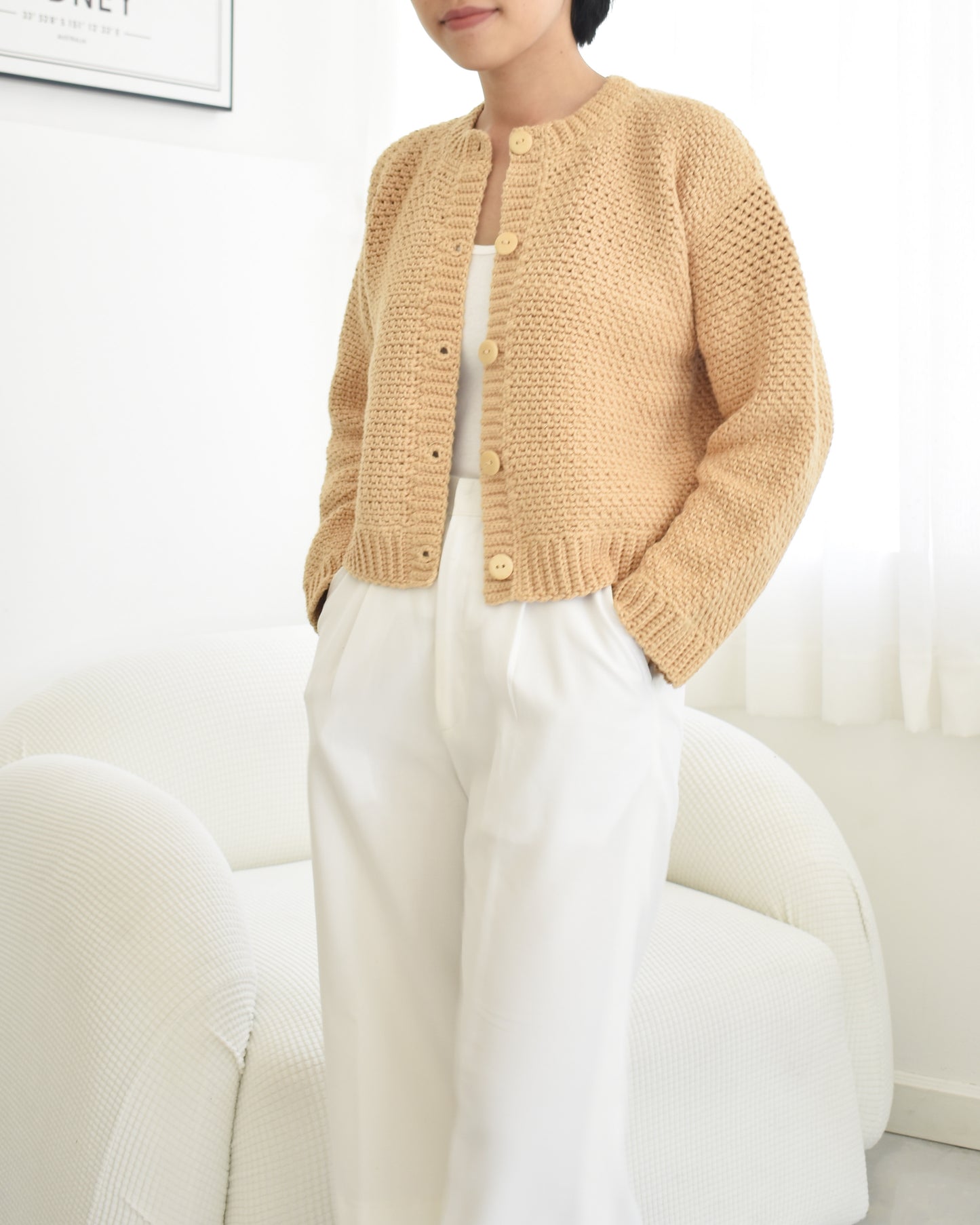 Cardigan No.20 | Easy crochet pattern