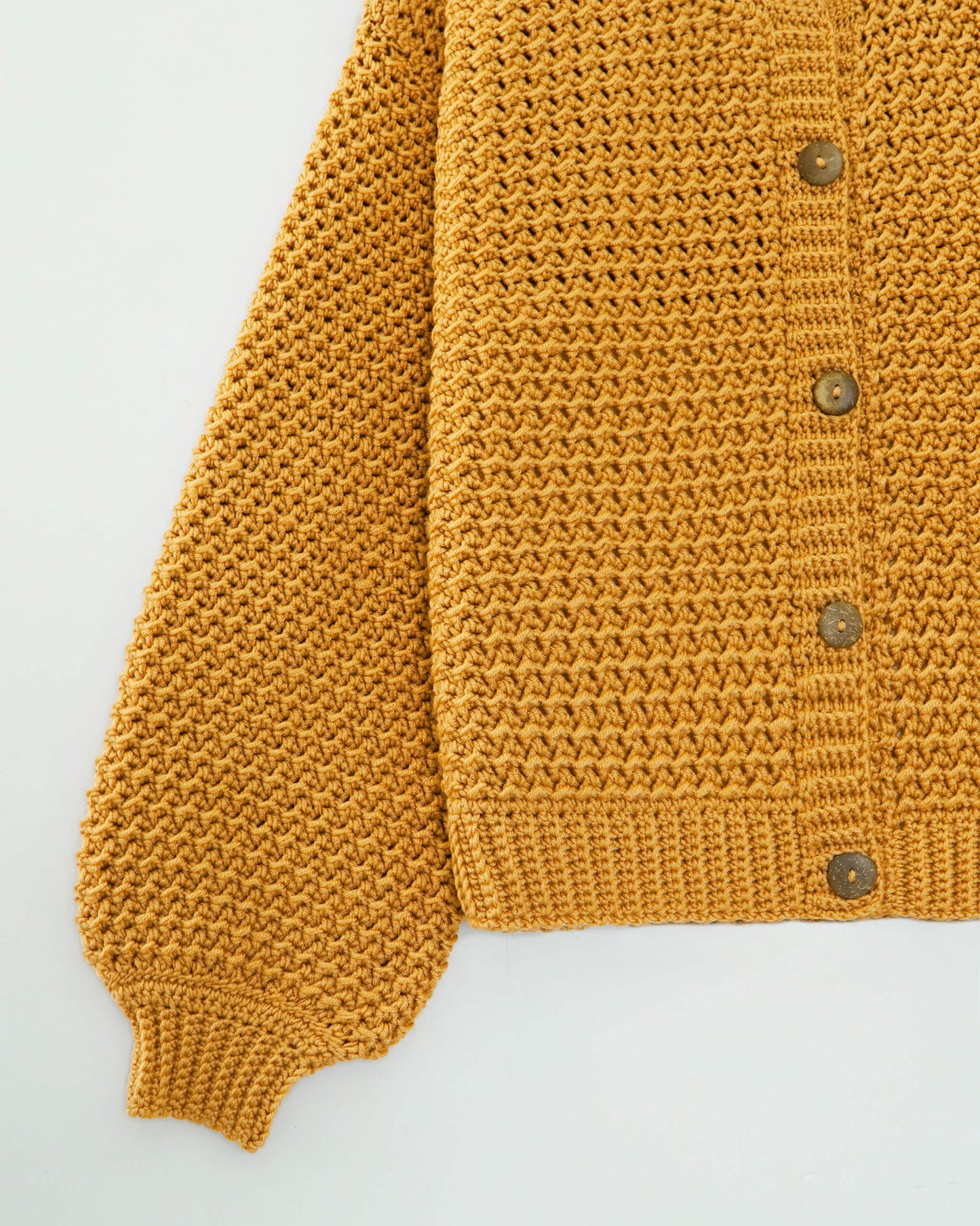 Kids' Cardigan No.6 | Crochet crewneck cardigan pattern