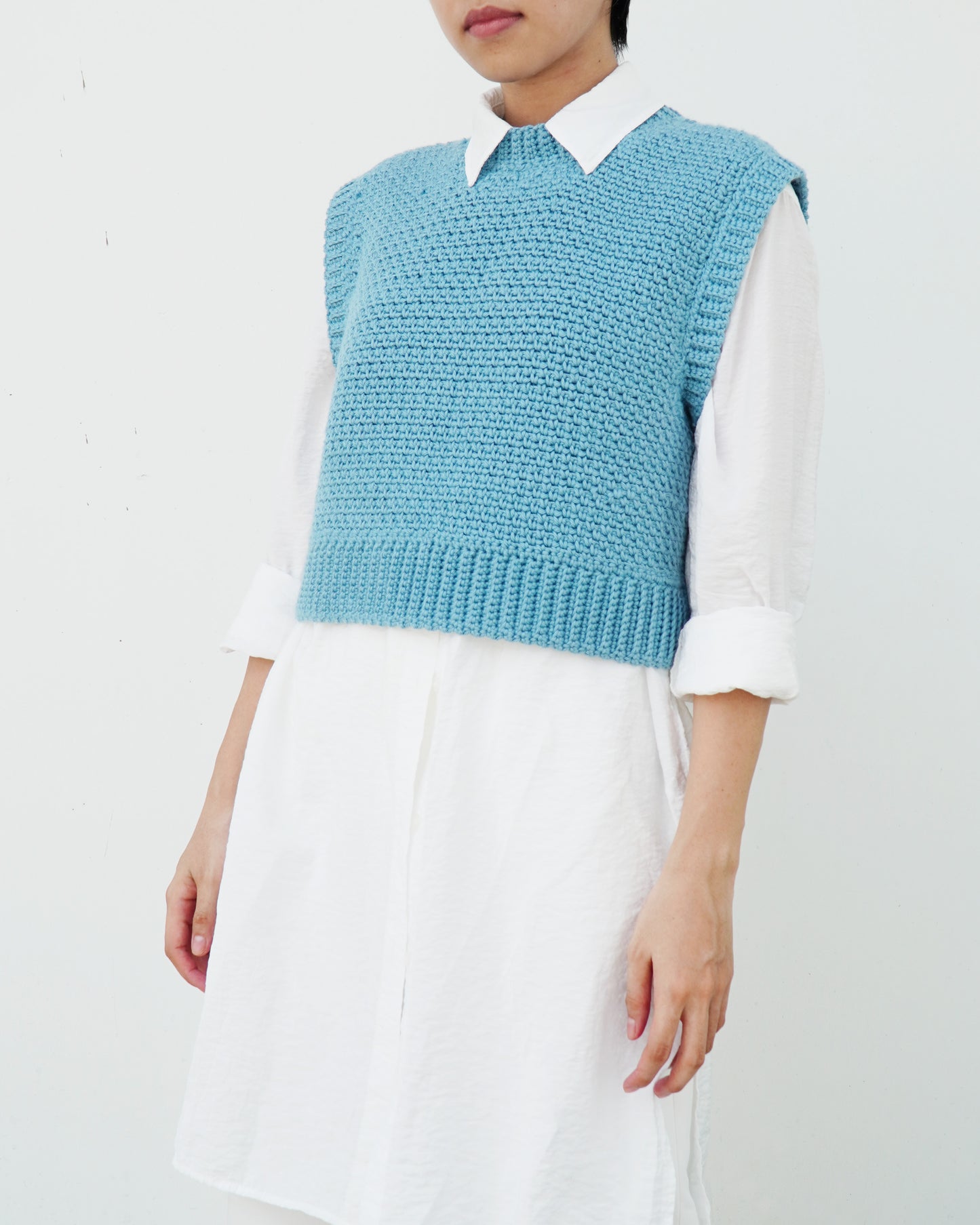 Vest No.19 | Easy crochet pattern