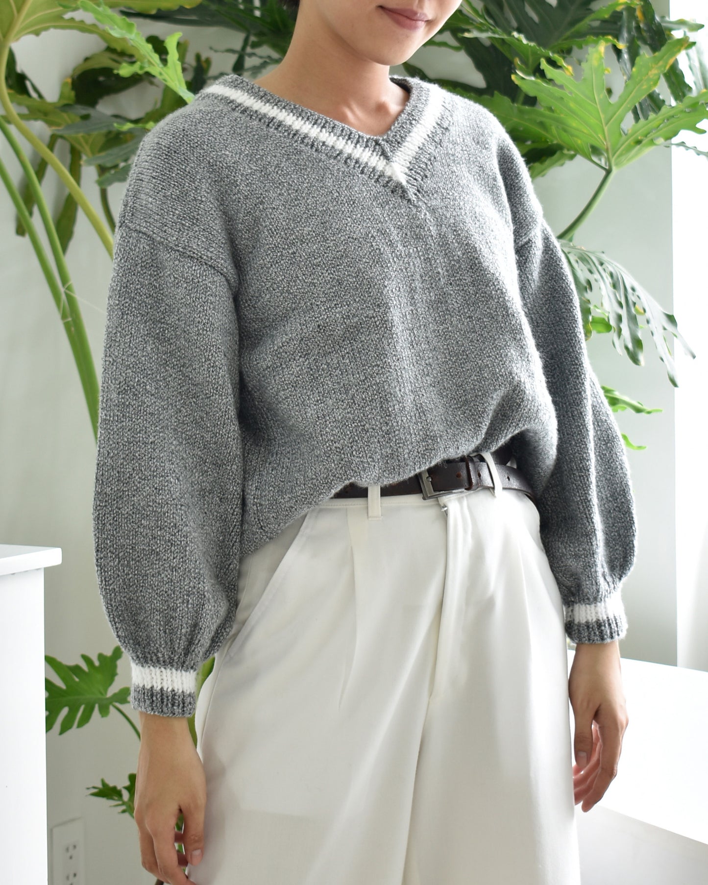 Sweater No.13 | Easy knitting pattern