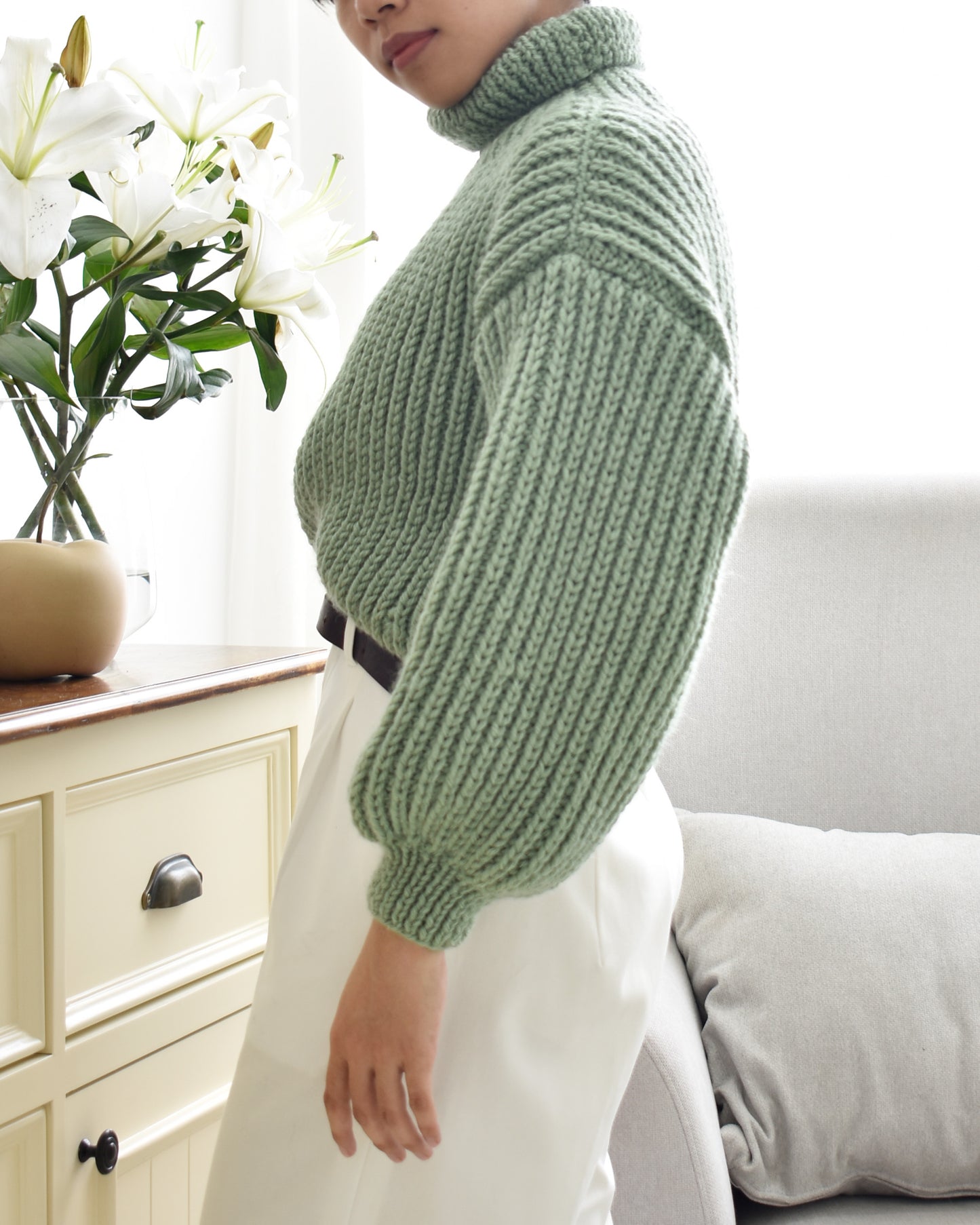 Sweater No.20 | Chunky knitting sweater pattern