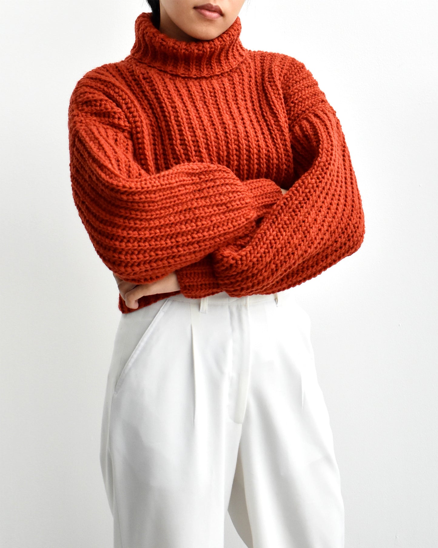 Sweater No.5 | Ribbed sweater crochet pattern