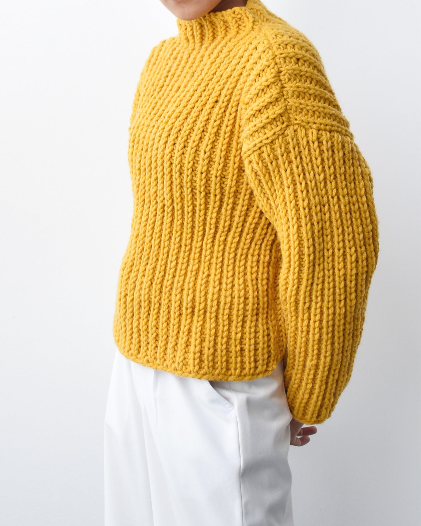 Sweater No.6 | Chunky knitting sweater pattern