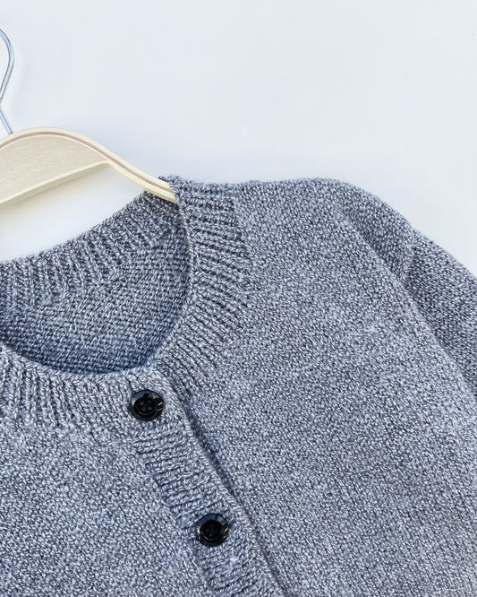 Kids' Cardigan No.2 | Easy knitting pattern