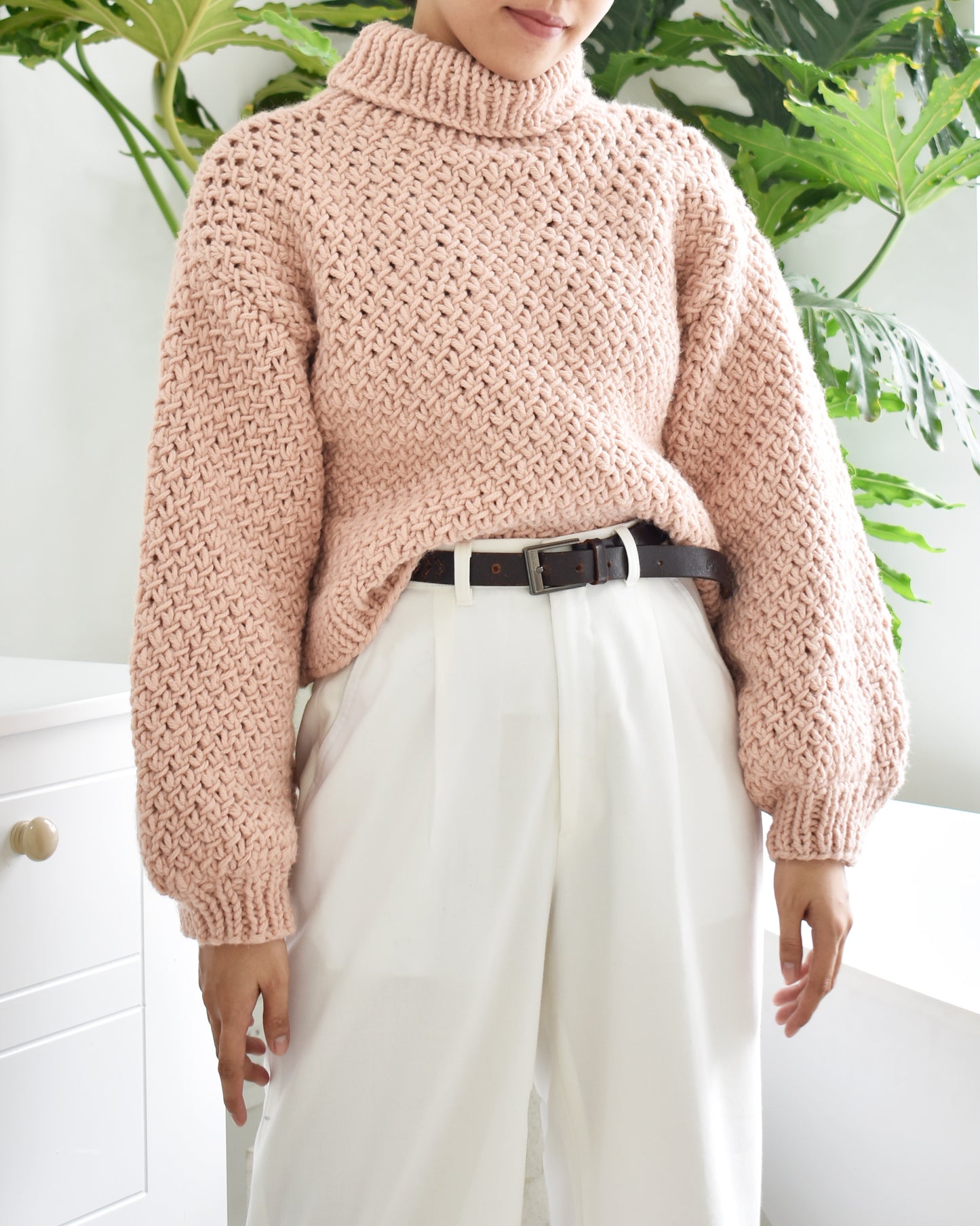 Sweater No.12 | Knitting chunky sweater pattern