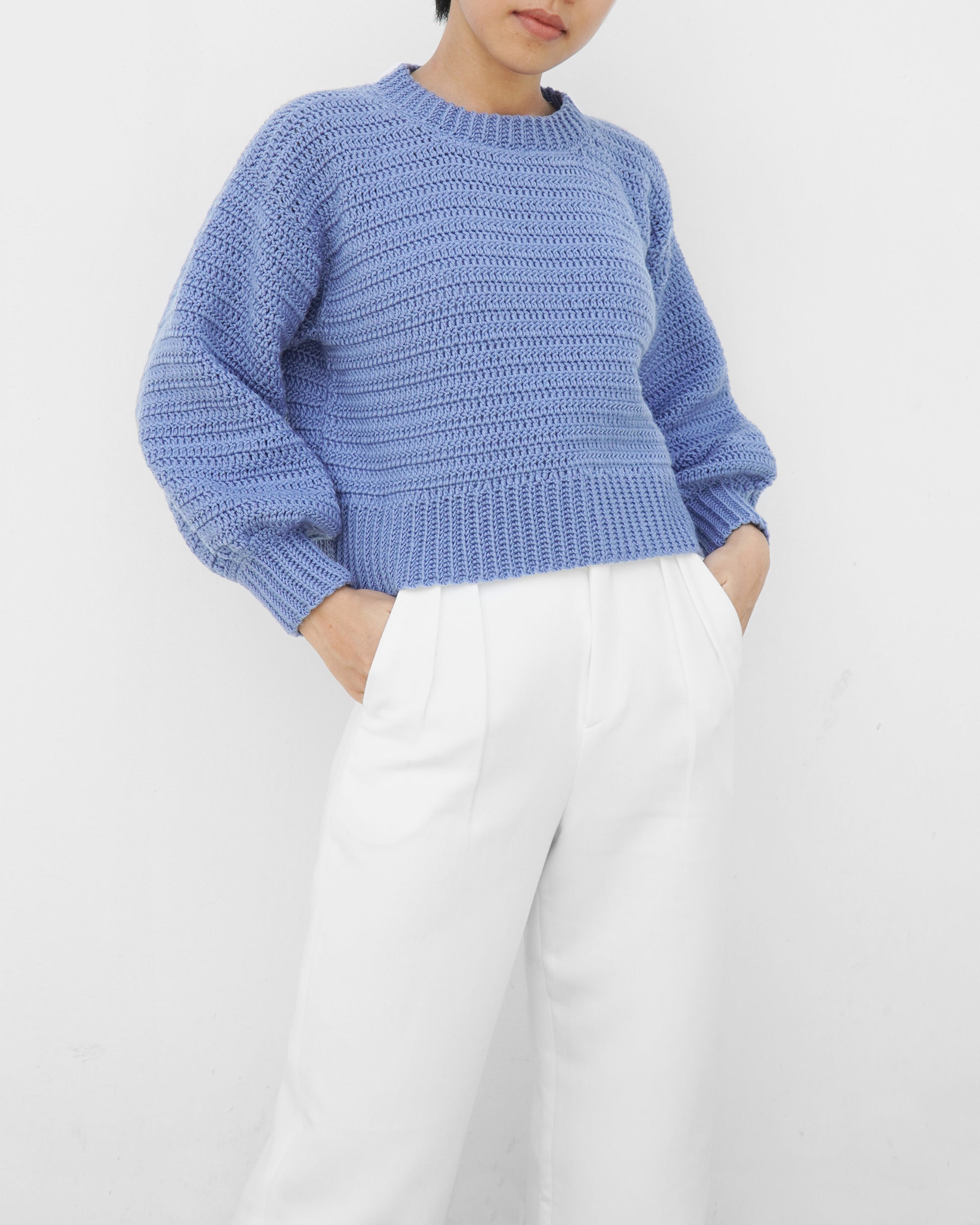 Sweater No.34 | Easy crochet pattern