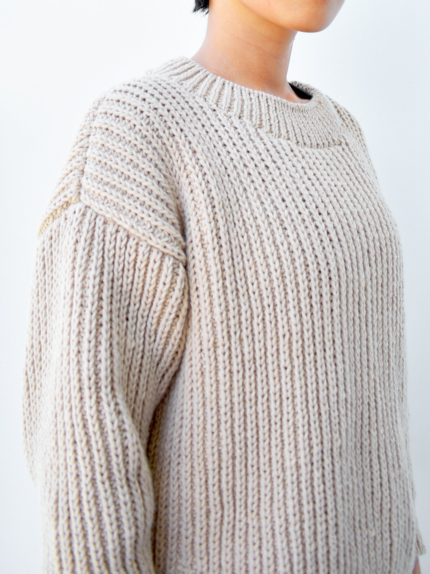 Sweater No.1 | Classic knitting sweater pattern