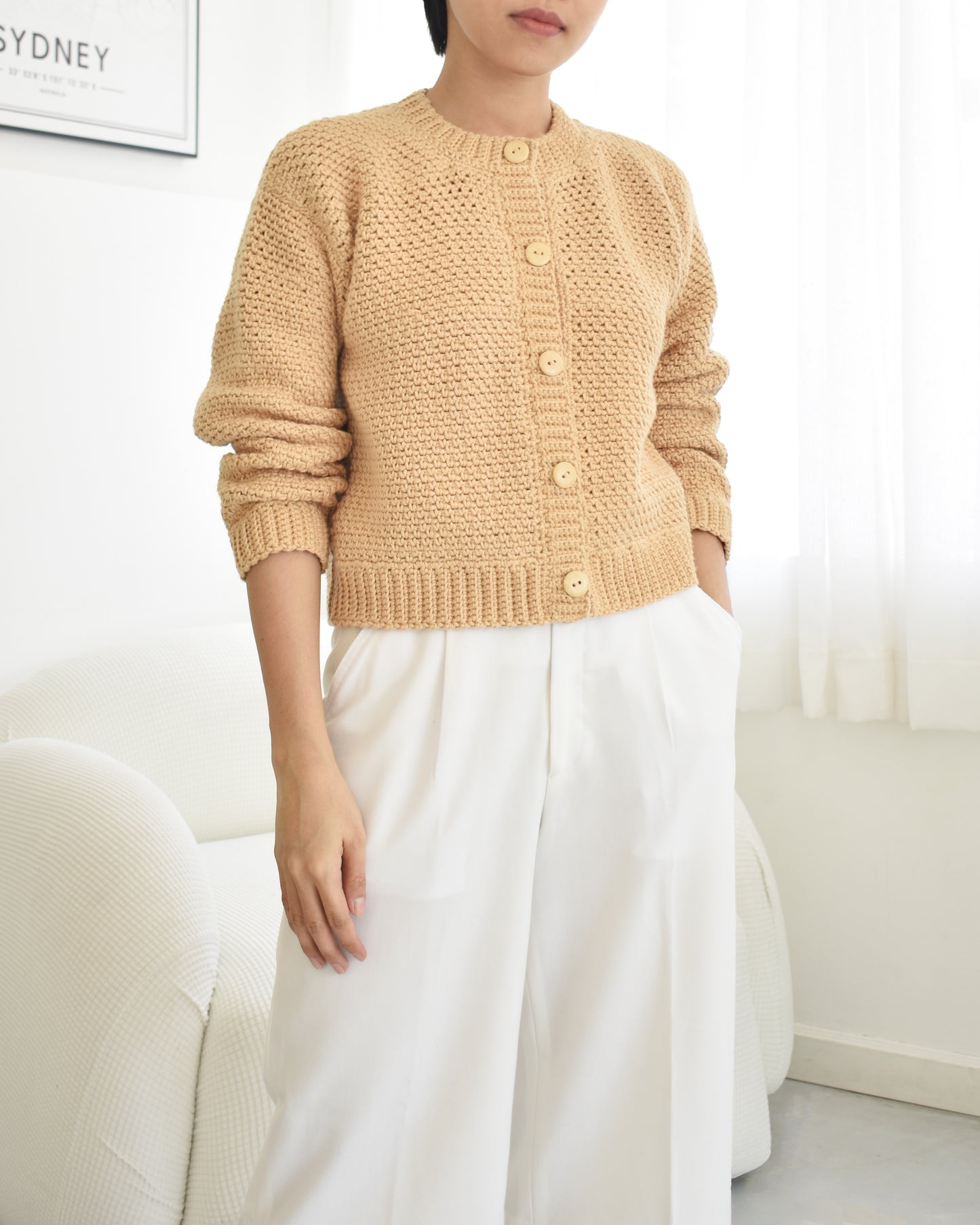 Cardigan No.20 | Easy crochet pattern