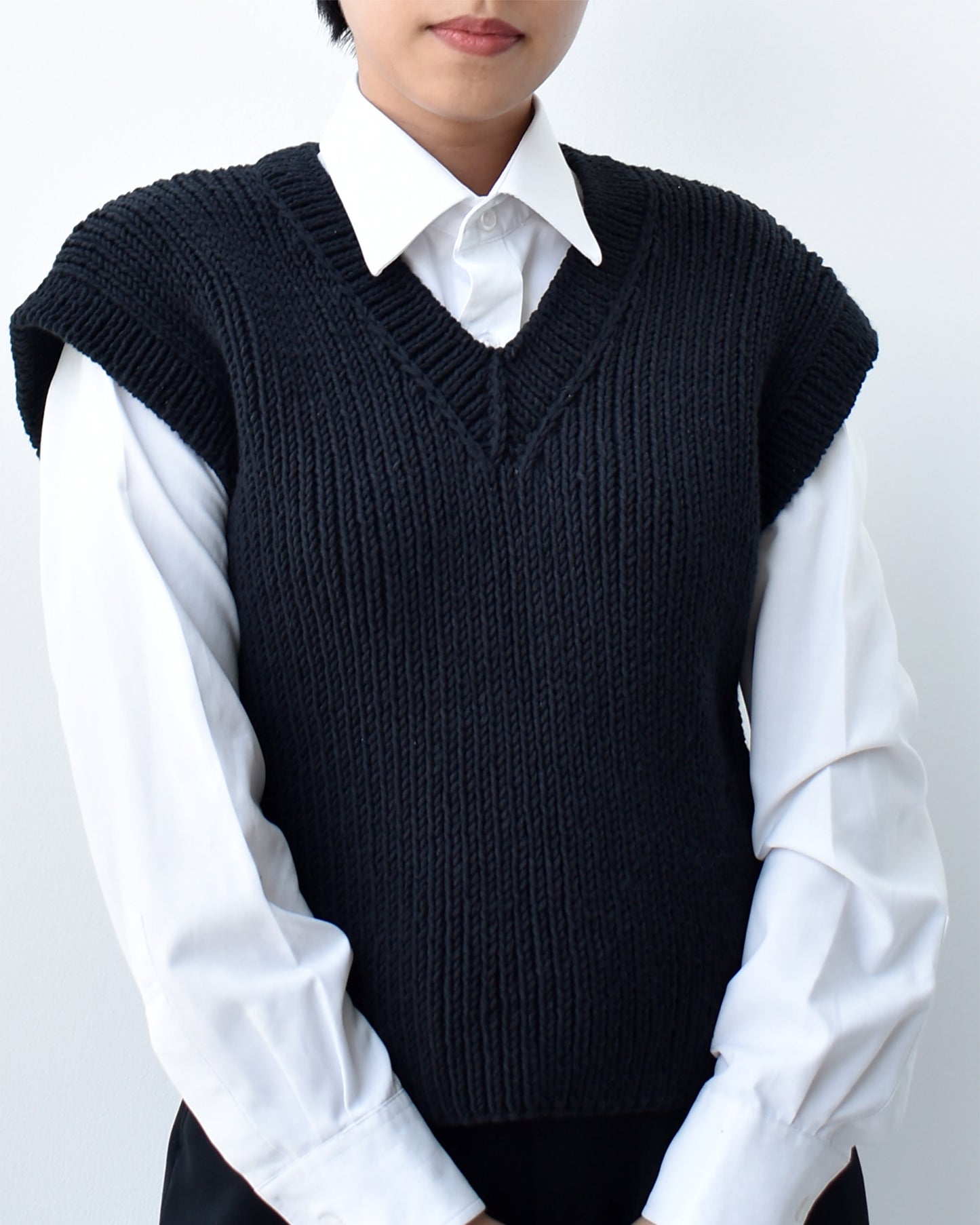 Vest No.4 | Classic vest knitting pattern