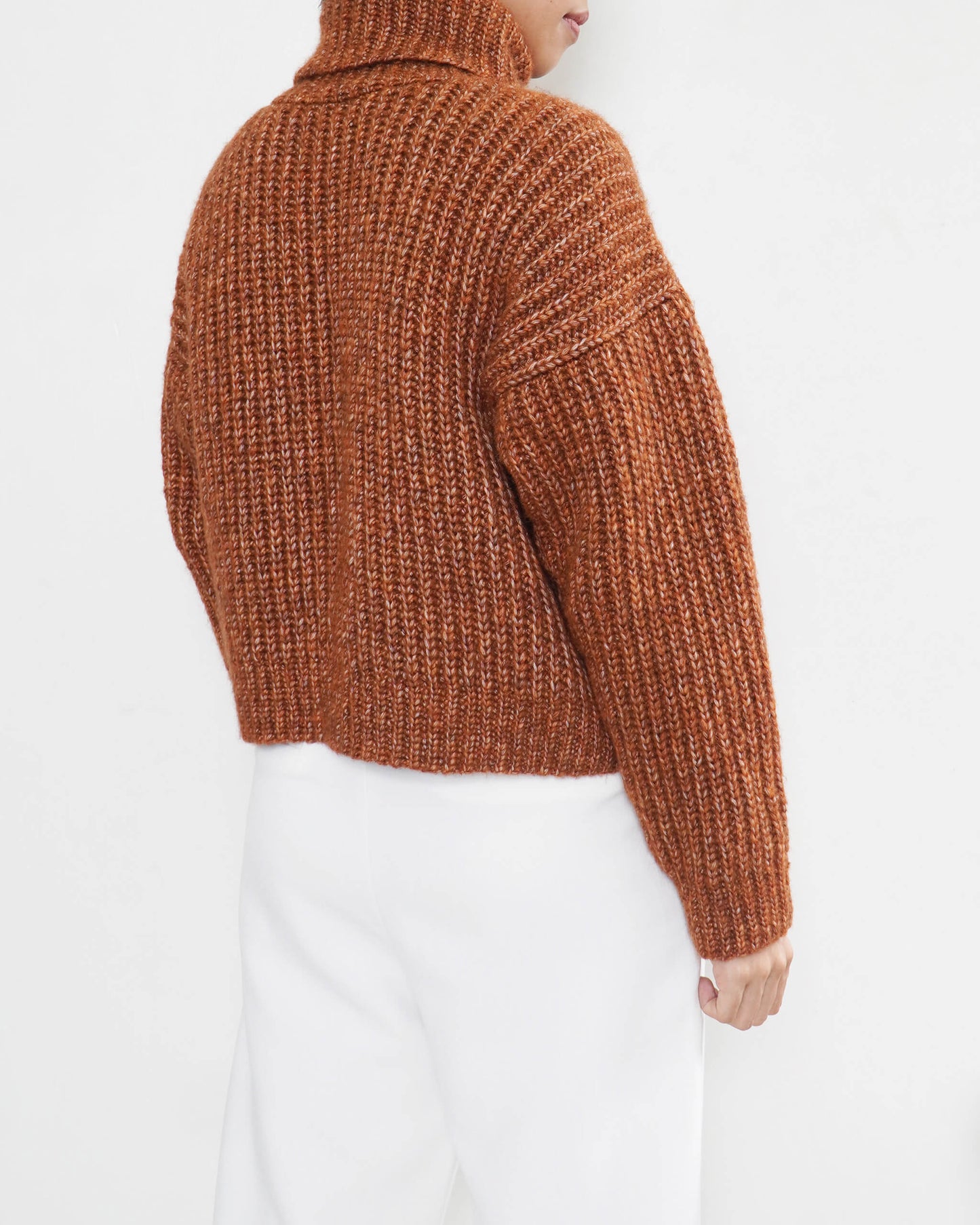 Sweater No.37 | Ribbed sweater crochet pattern