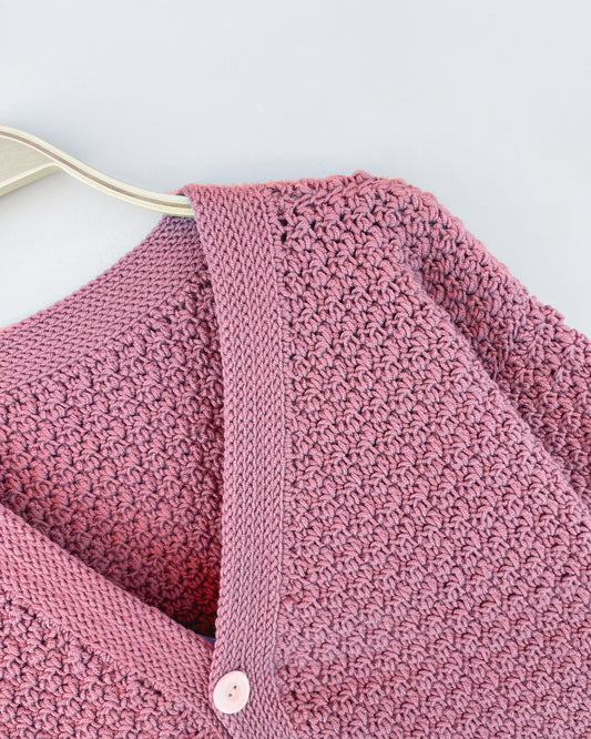 Kids' Cardigan No.1 | Easy crochet pattern