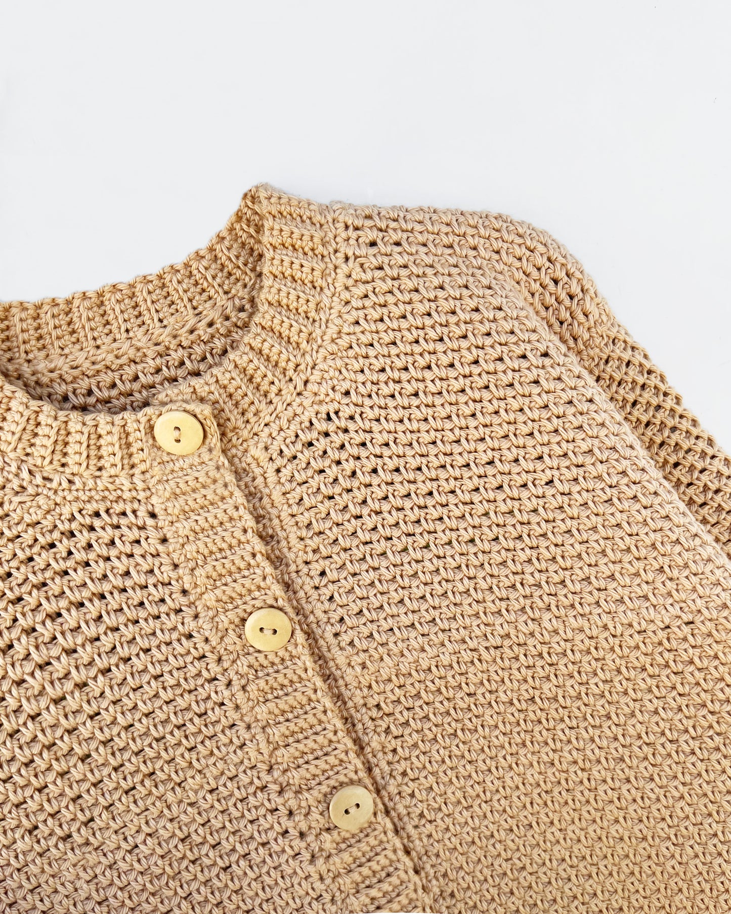 Cardigan No.20 | Easy crochet pattern