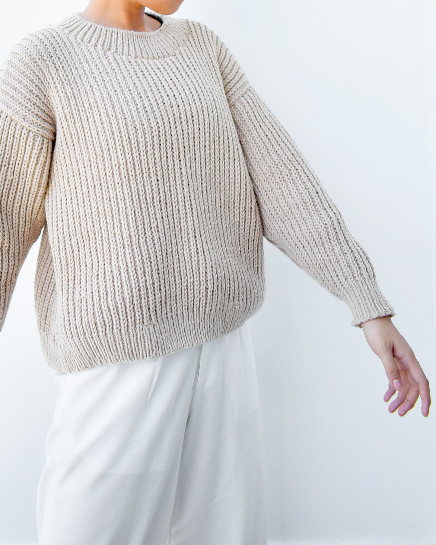 Sweater No.1 | Classic knitting sweater pattern