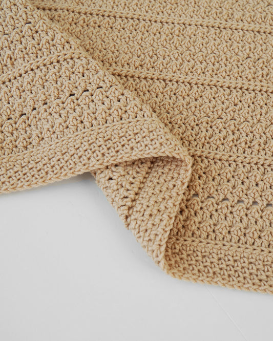 Blanket No.7 | Easy crochet pattern + Video tutorial