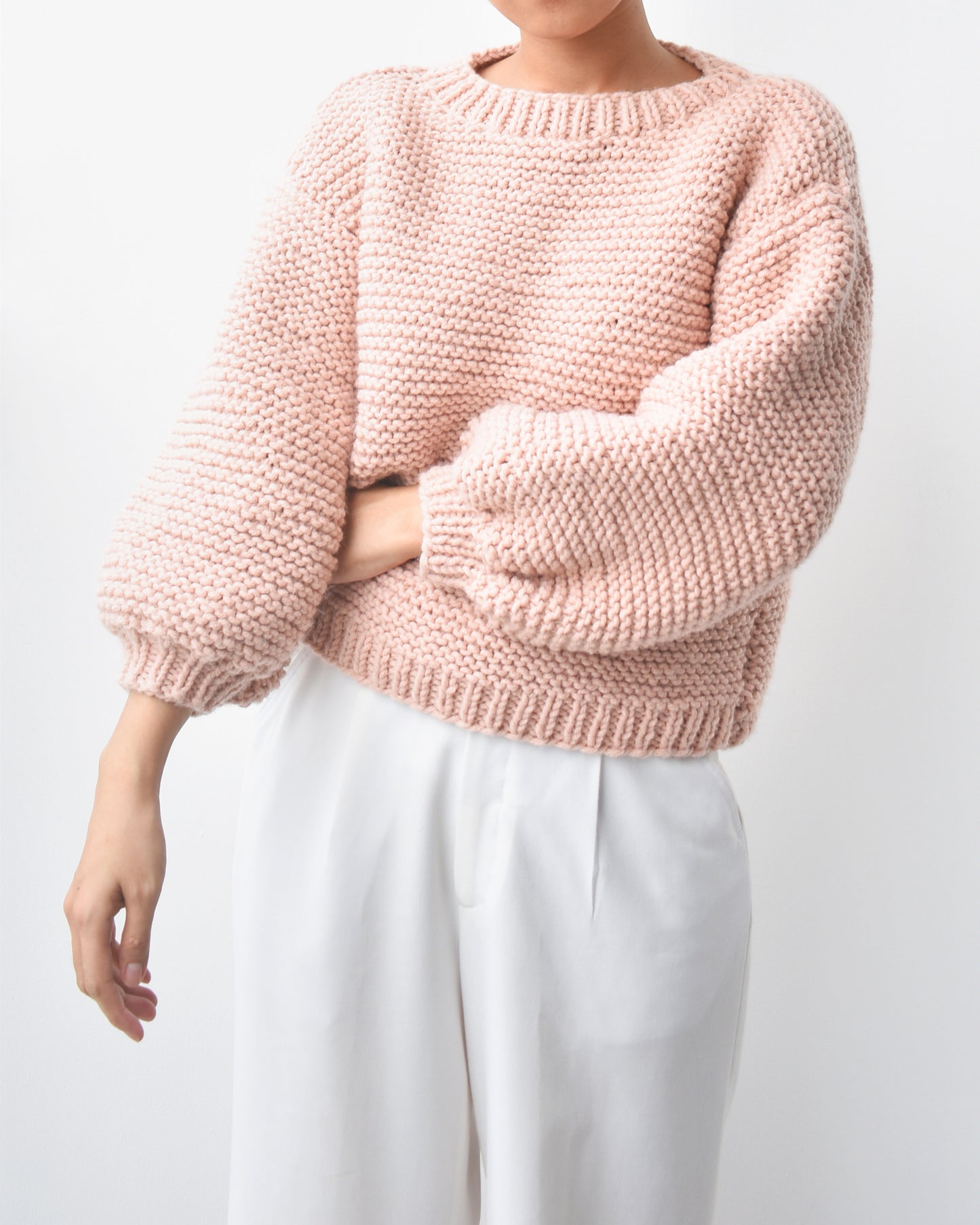 Sweater No.3 | Beginner knitting pattern