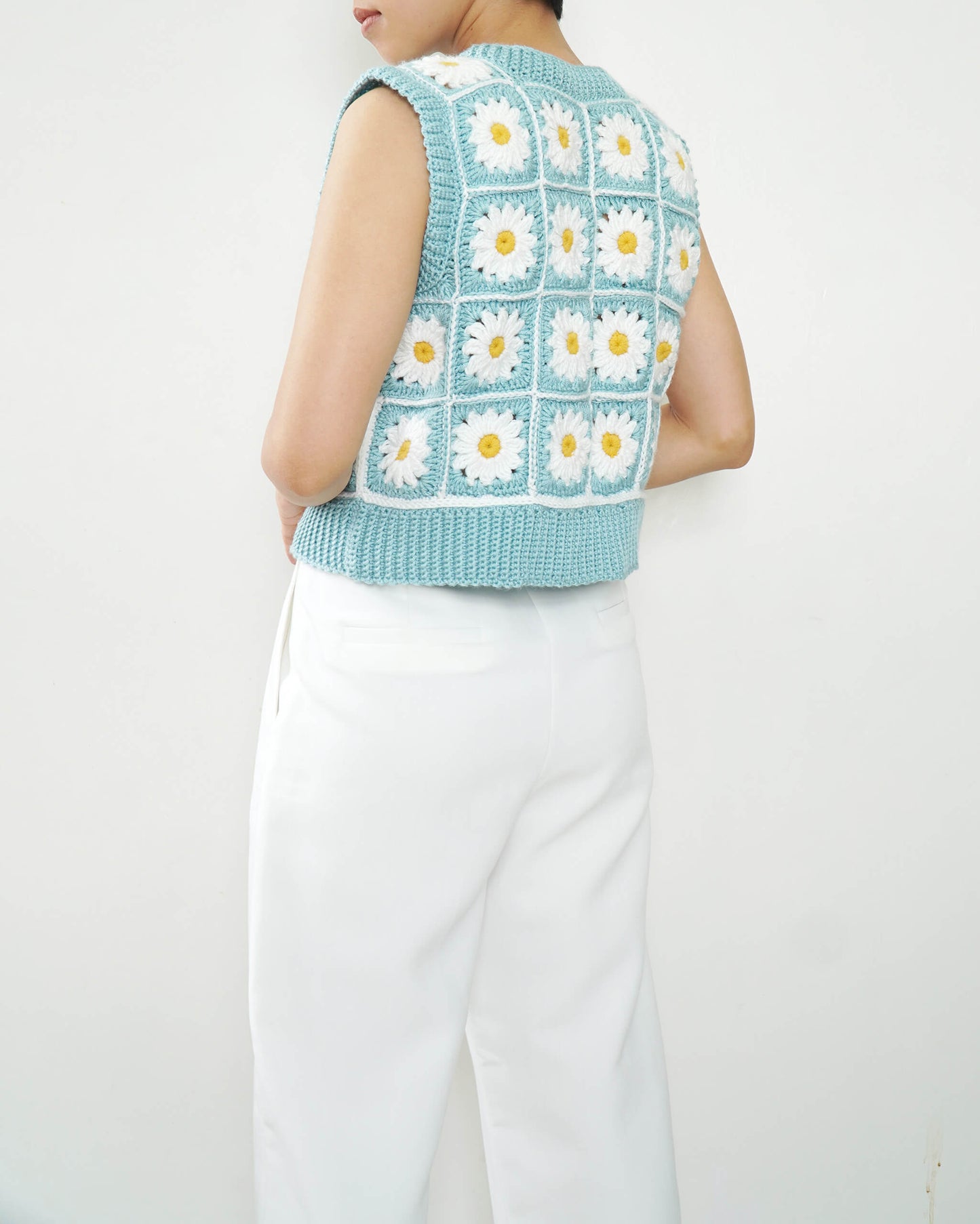 Granny vest crochet pattern