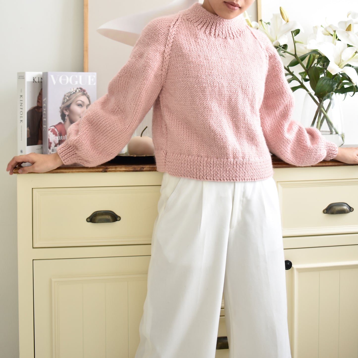 Sweater No.22 | Knitting raglan sweater pattern