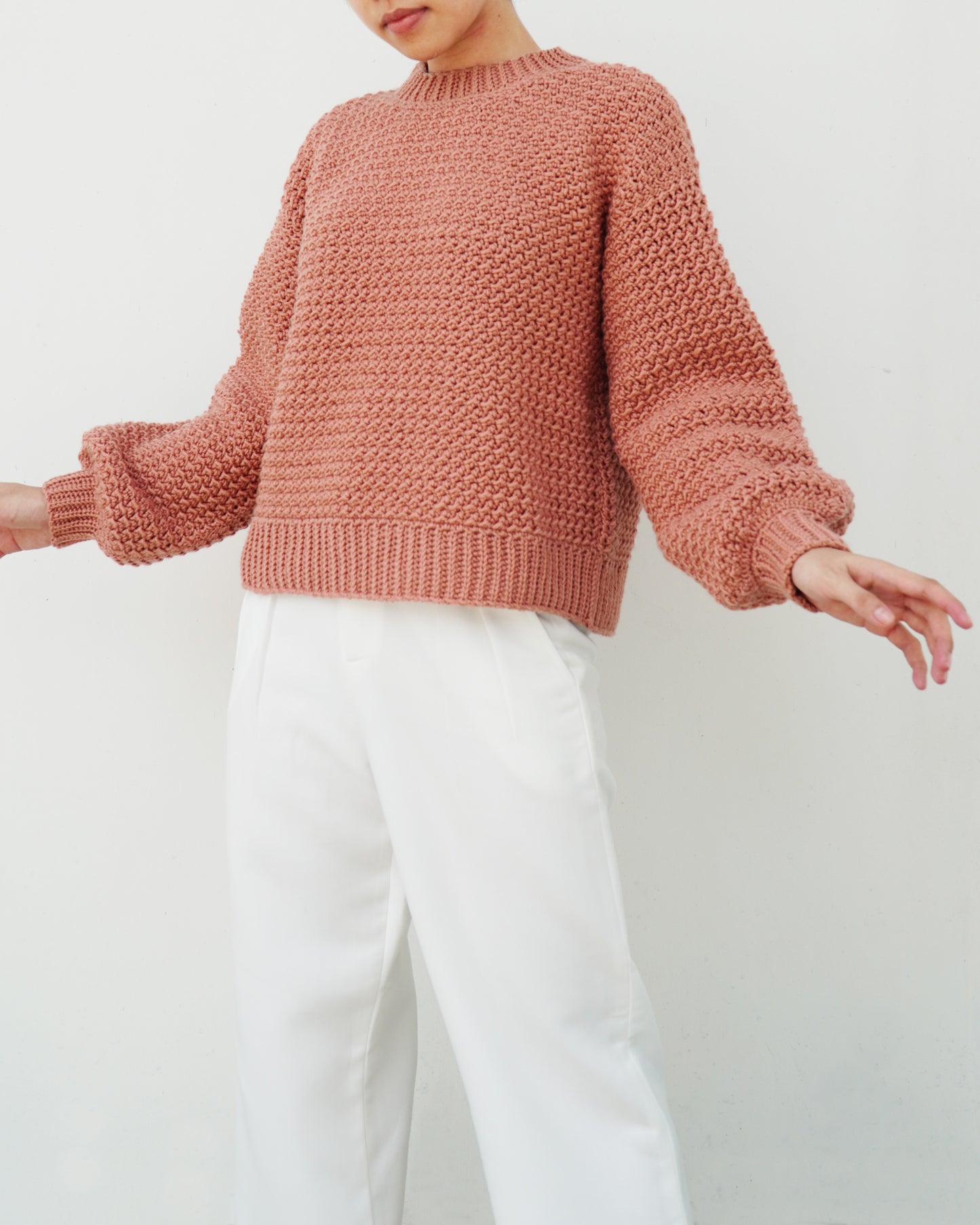 Sweater No.31 | Easy crochet sweater pattern