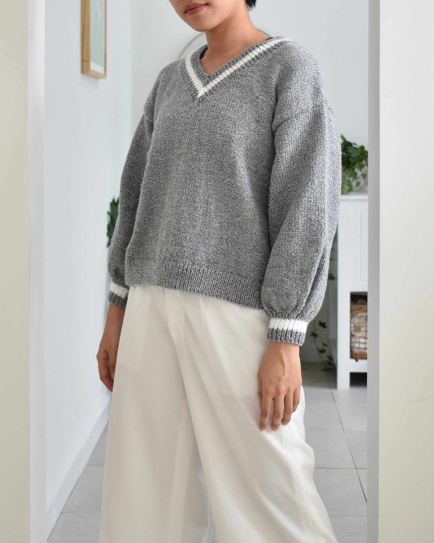 Sweater No.13 | Easy knitting pattern