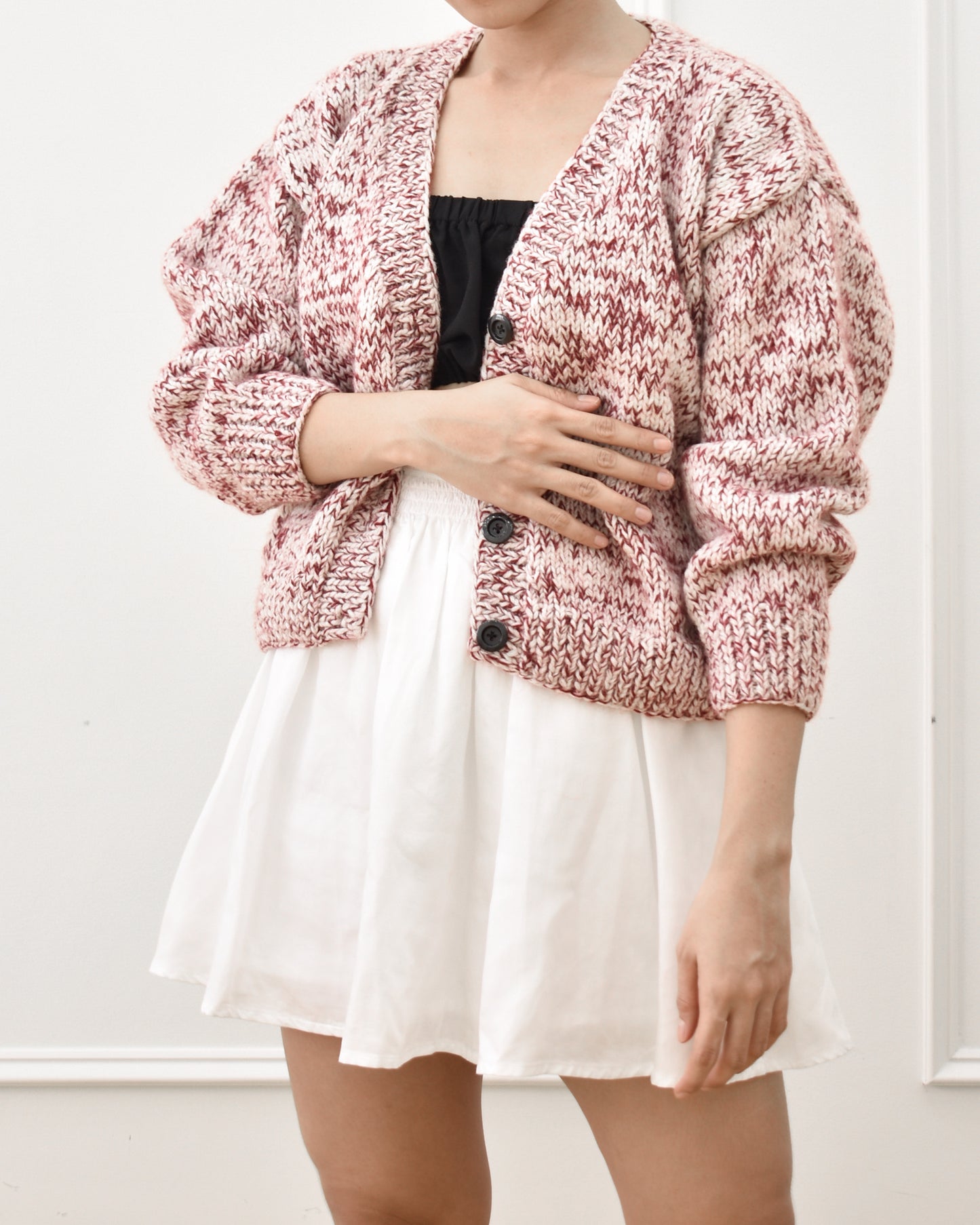 Cardigan No.12 | Chunky cardigan knitting pattern
