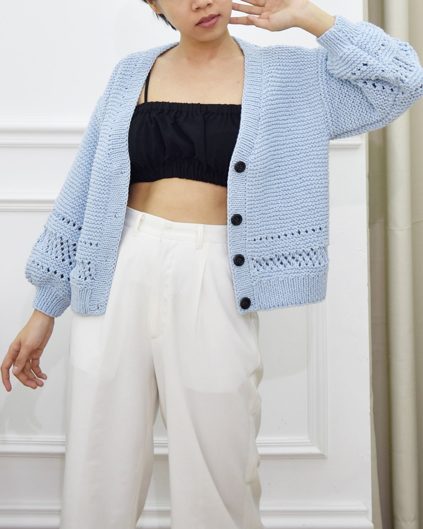 Cardigan No.14 | Easy knitting pattern