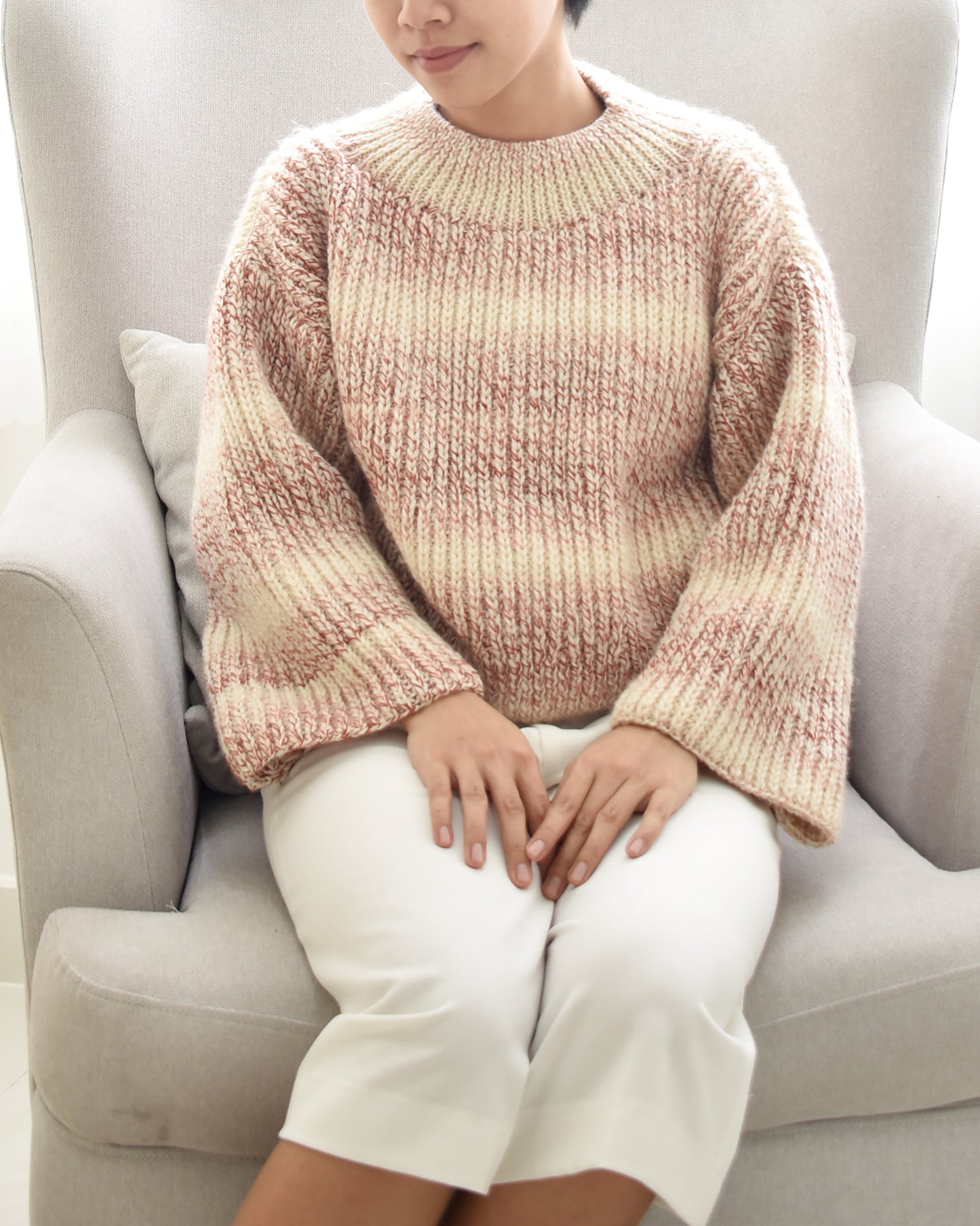 Sweater No.21 | Easy knitting pattern