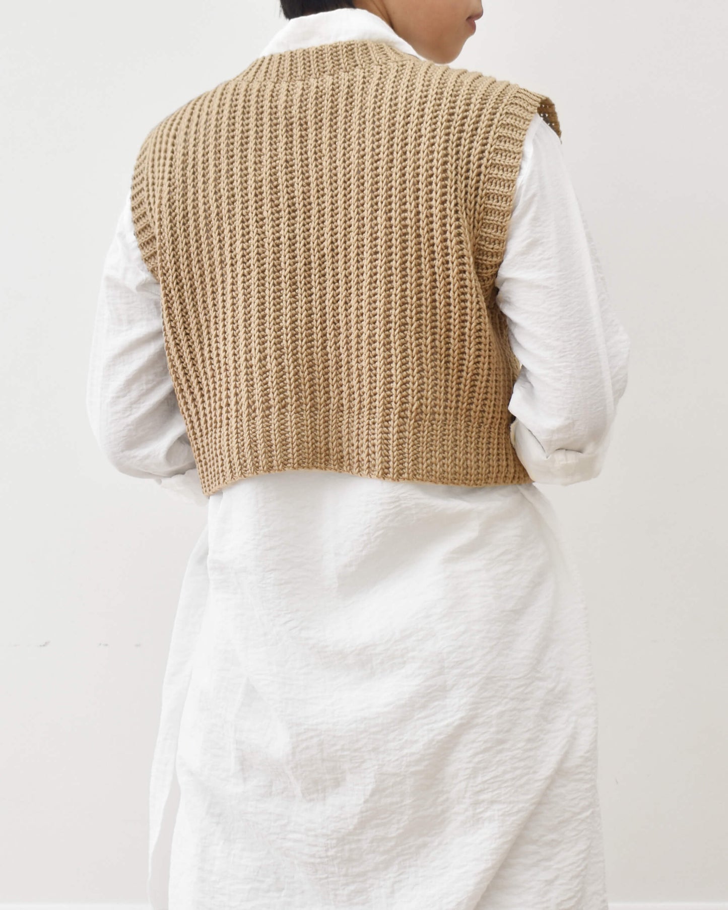 Vest No.16 | Easy crochet pattern