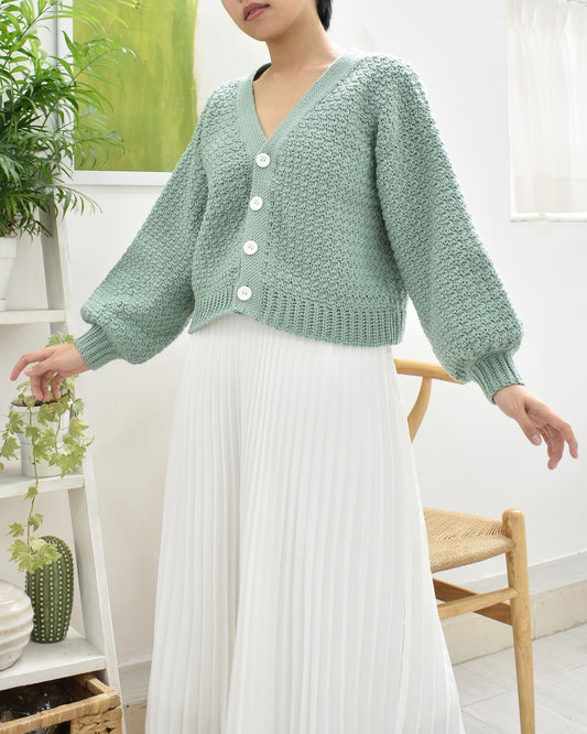 Cardigan No.18 | Easy crochet pattern