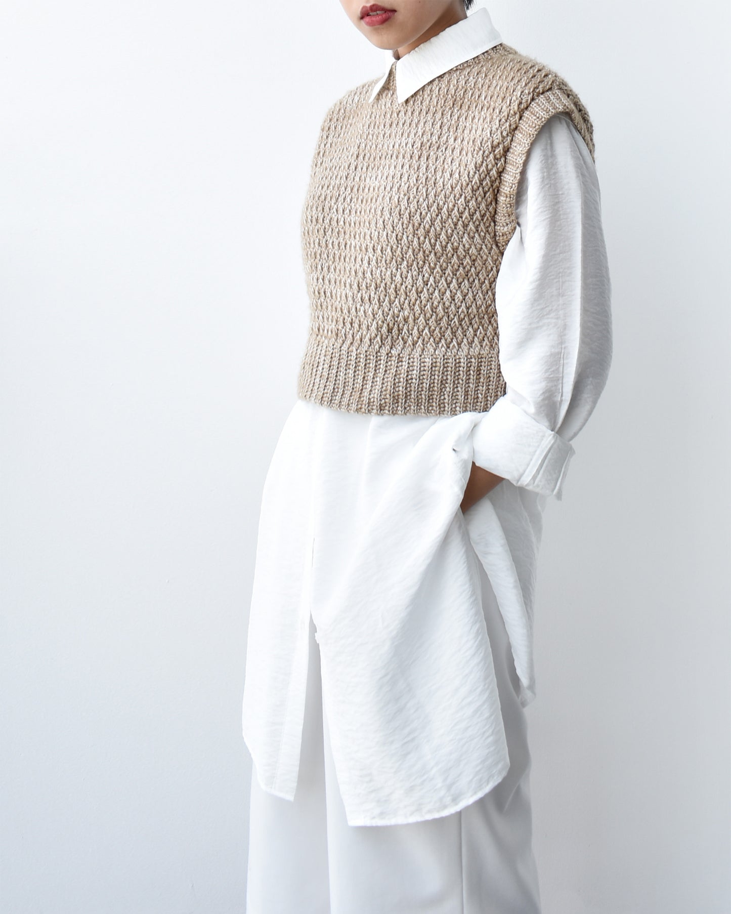 Vest No.6 | Easy crochet pattern
