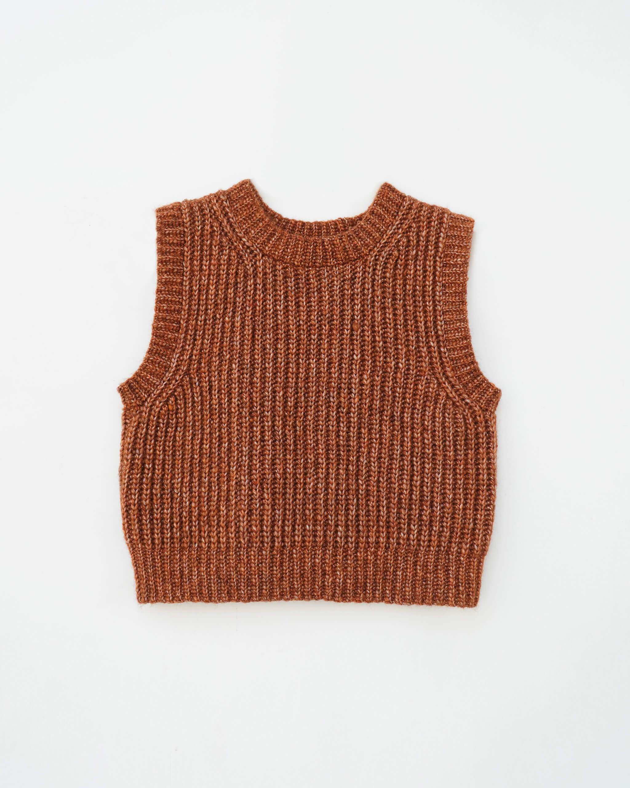 Vest No.30  Easy crochet ribbed vest pattern – Daisy & Peace