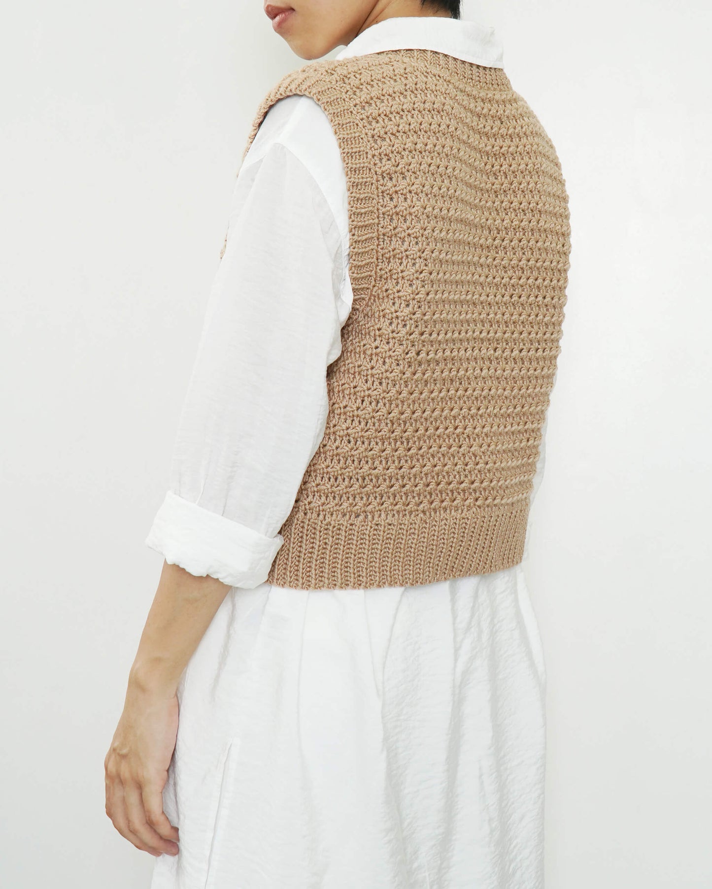 Vest No.21 | Easy crochet pattern