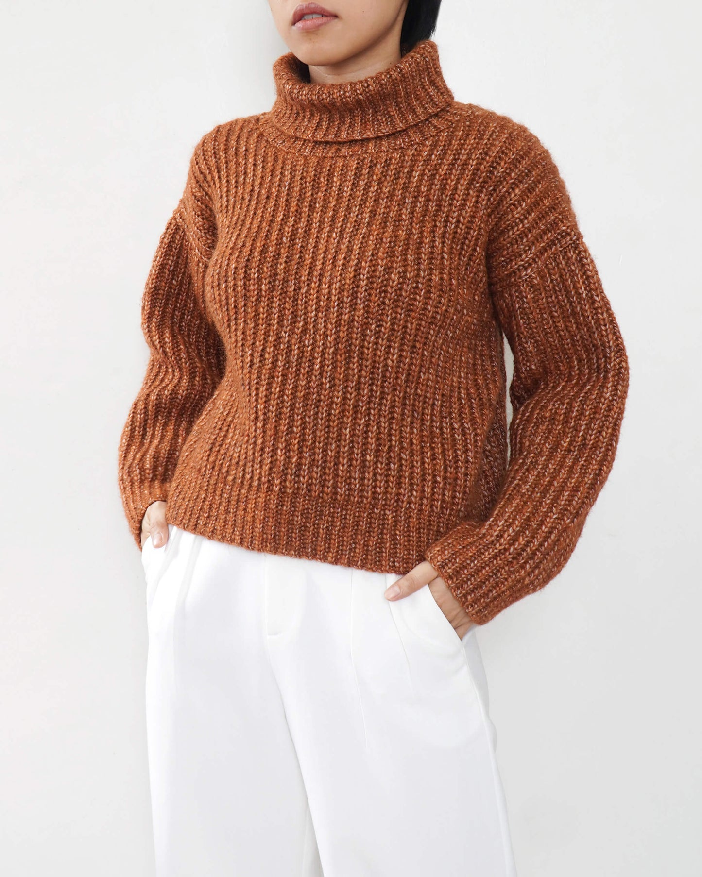 Sweater No.37 | Ribbed sweater crochet pattern