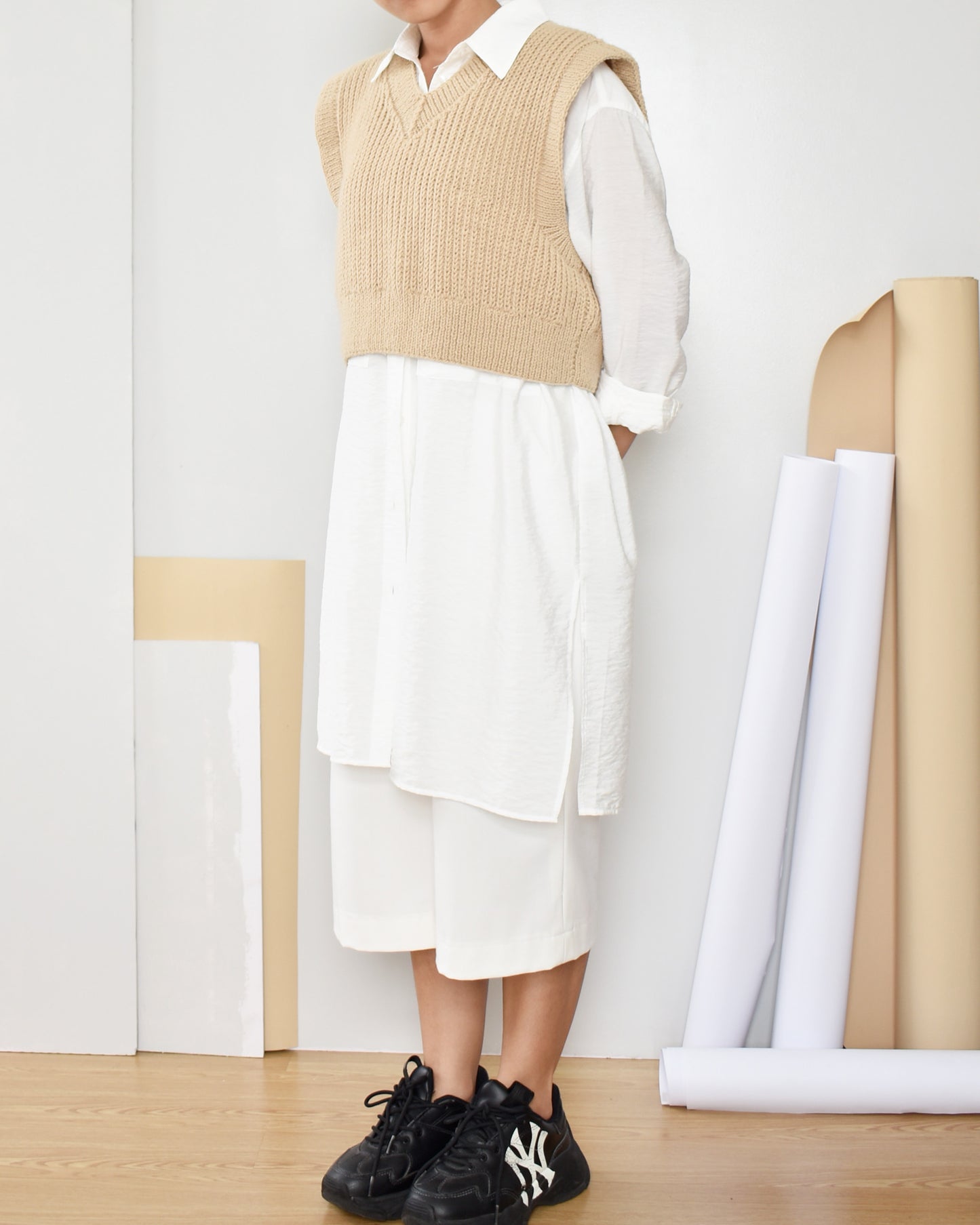 Vest No.10 | Easy knitting pattern