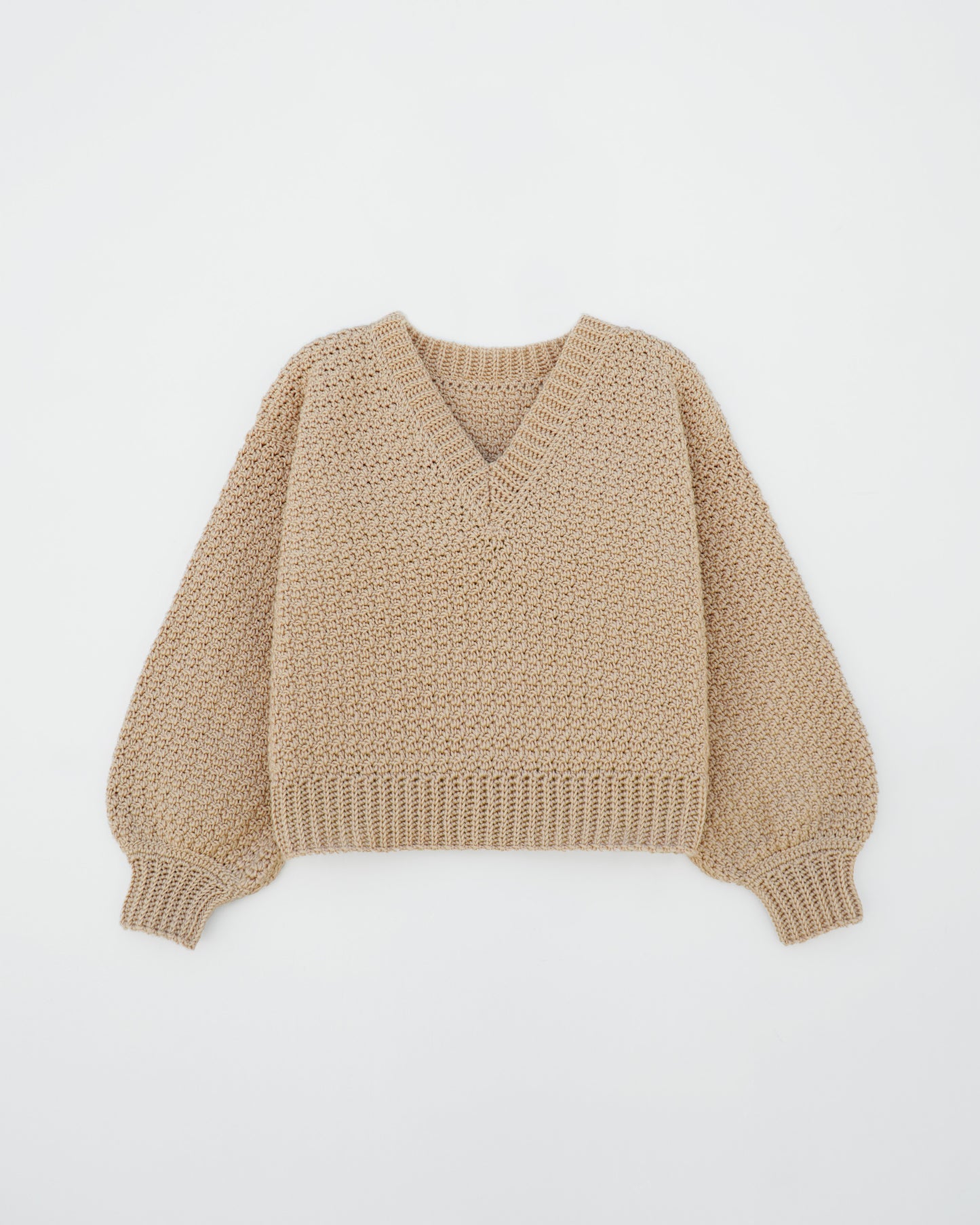 Sweater No.28 | Easy crochet pattern