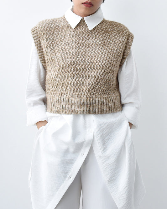 Vest No.6 | Easy crochet pattern