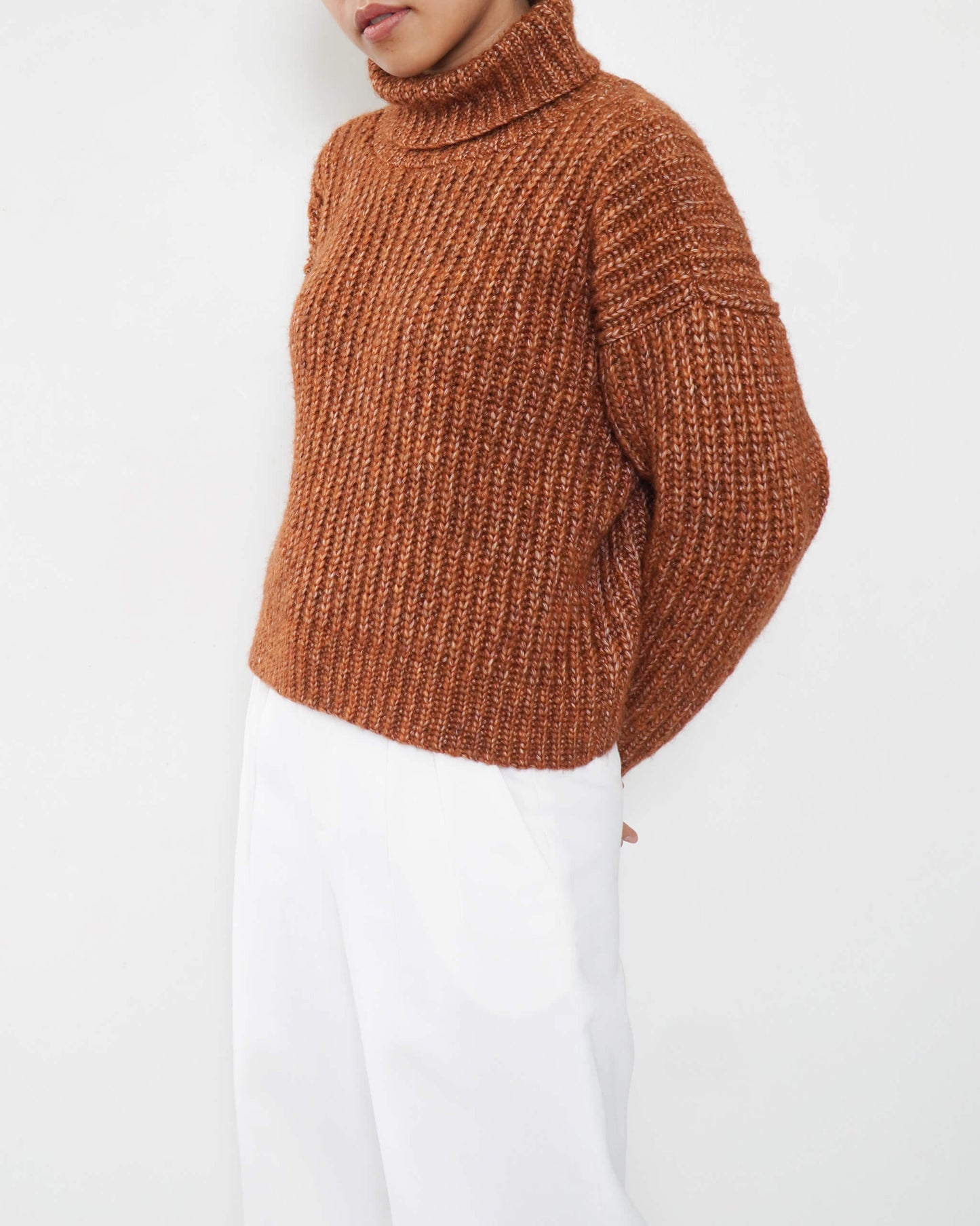 Sweater No.37 | Ribbed sweater crochet pattern