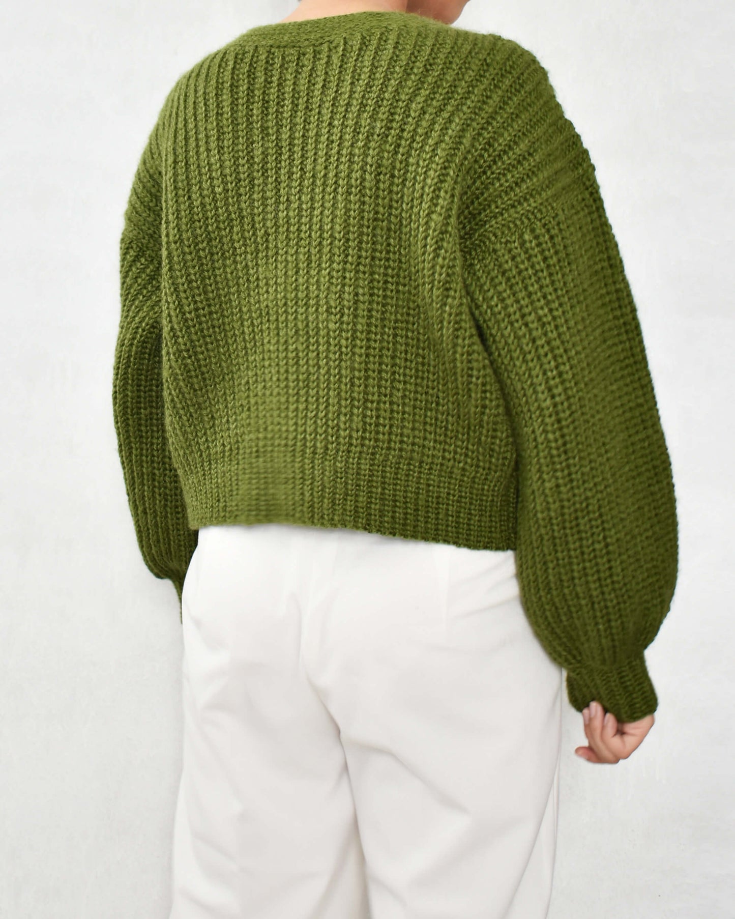 Cardigan No.15 | Crochet ribbed cardigan pattern